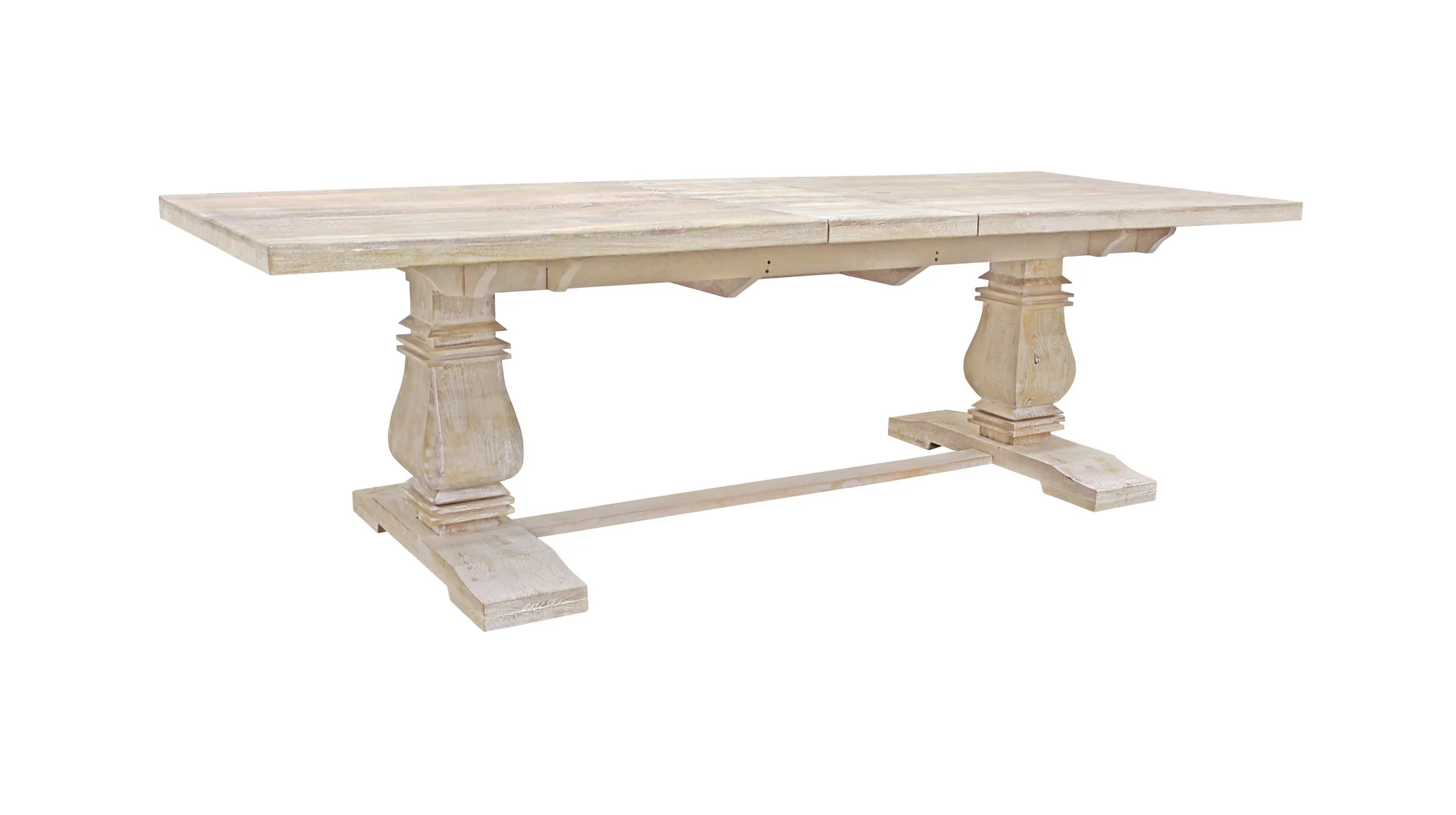 Light Brown Rectangular Solid Wood Butterfly Leaf Dining Table By Homeroots - Image 5