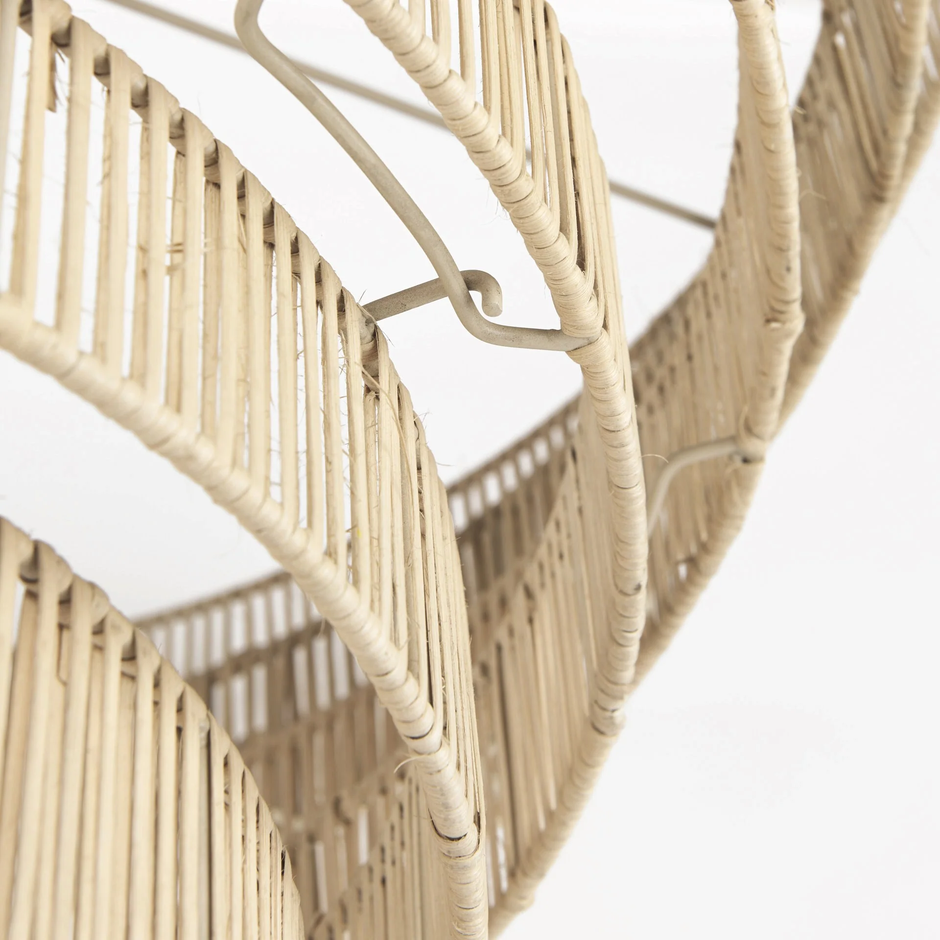 Light Brown Six Tier Hanging Chandelier By Homeroots - Image 8