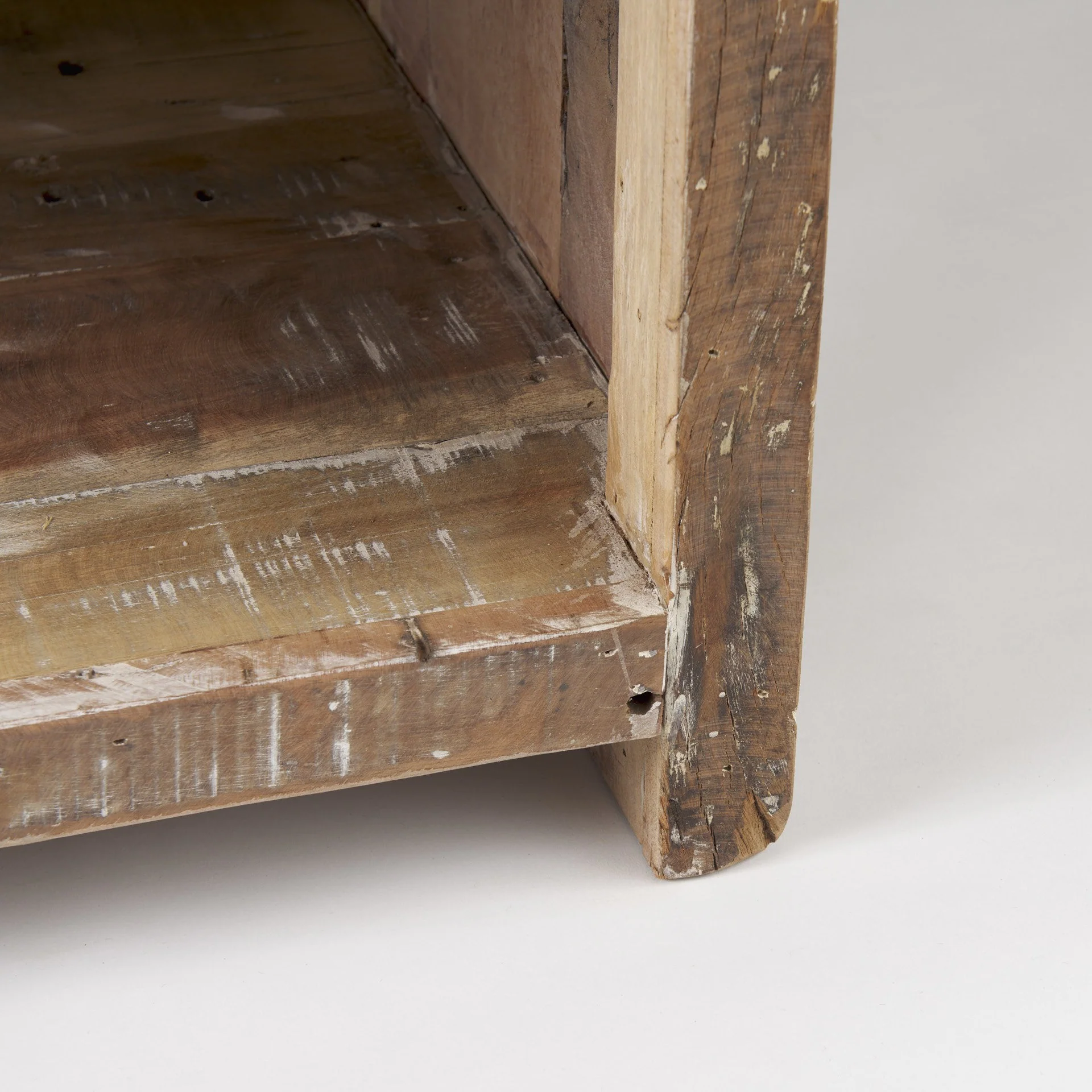 Light Brown Solid Wood Coffee Table By Homeroots - Image 8