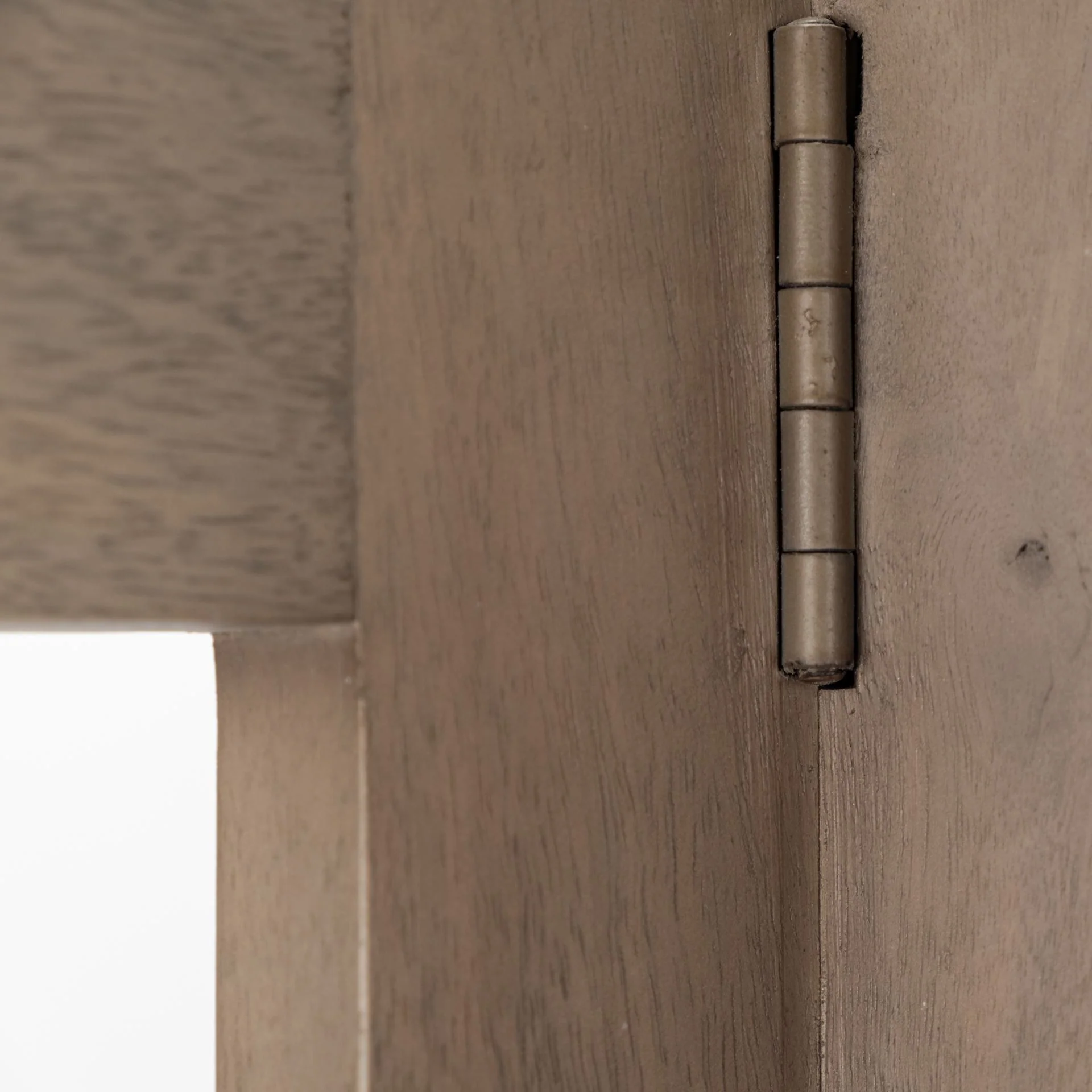 Light Brown Wood Shelving Unit with 4 Shelves By Homeroots - Image 5