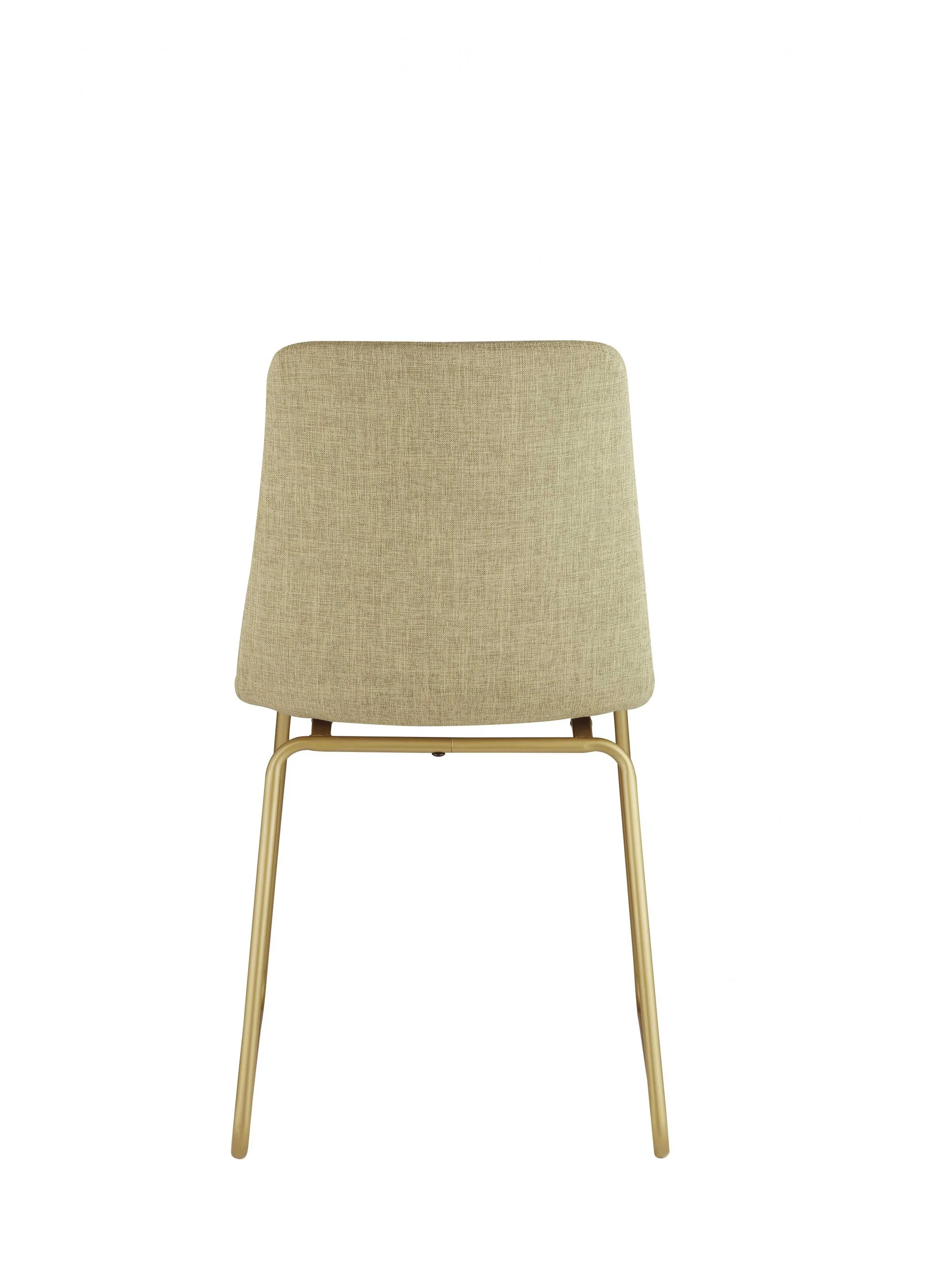 Light Green Fabric And Gold Accent Chair By Homeroots - Image 5