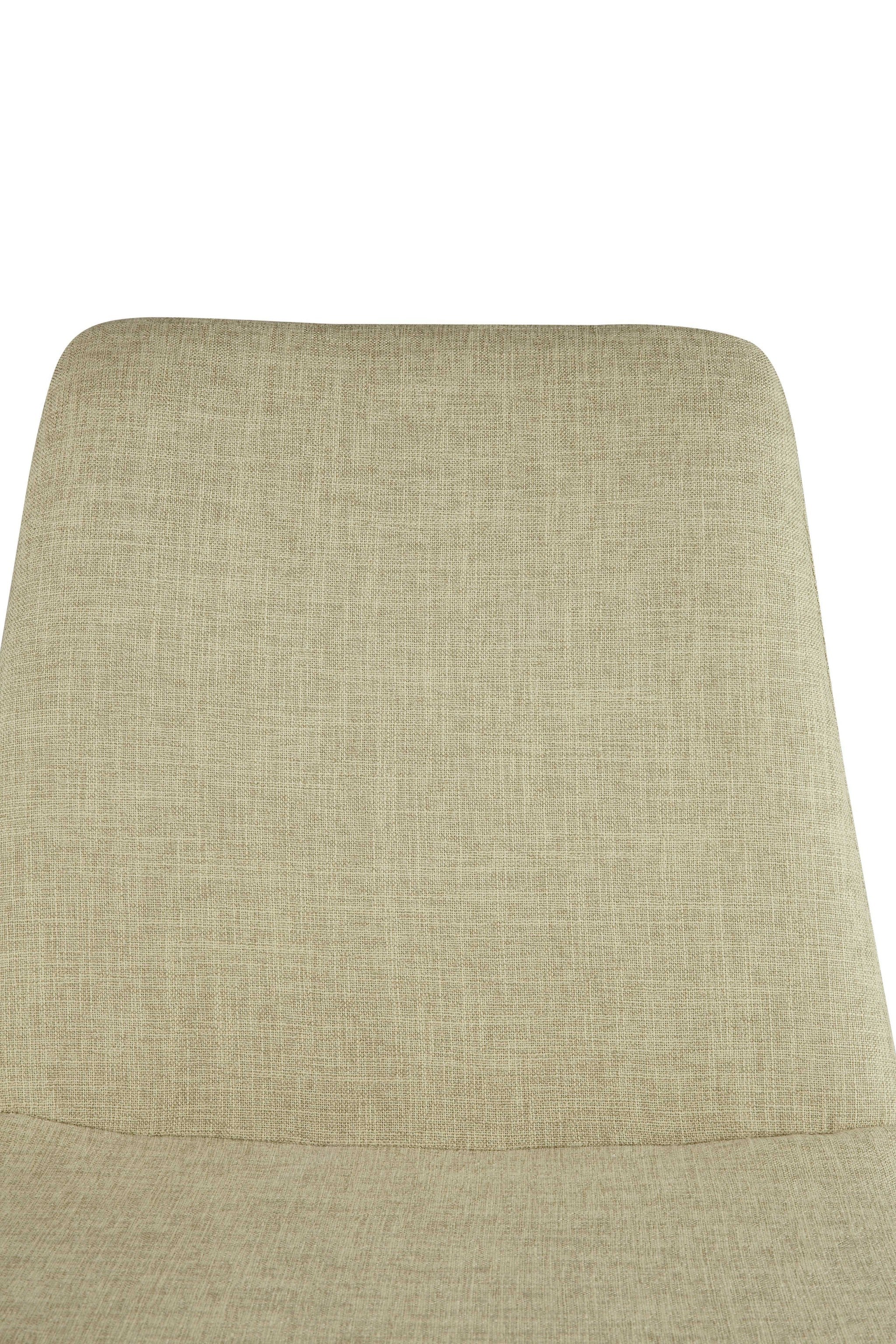 Light Green Fabric And Gold Accent Chair By Homeroots - Image 6