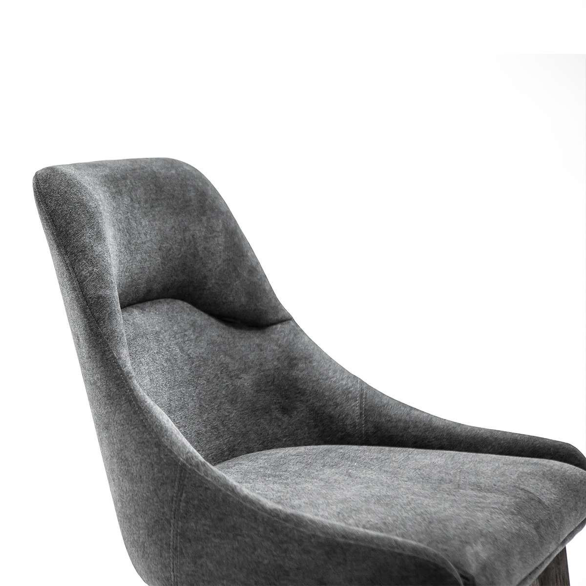 Lileth Charcoal Upholstered Dining Chair - Set of 2 By Armen Living - Image 3