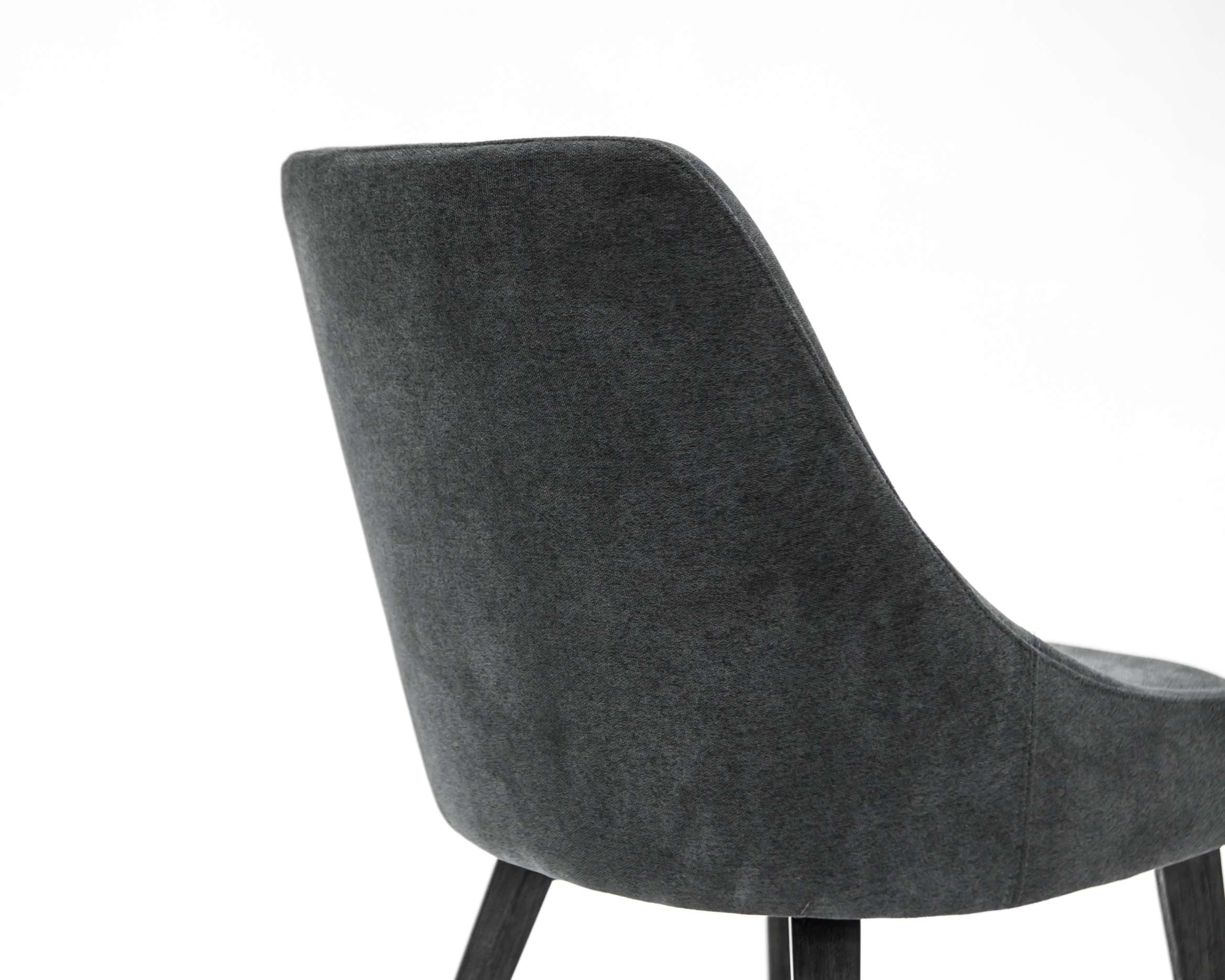 Lileth Charcoal Upholstered Dining Chair - Set of 2 By Armen Living - Image 4