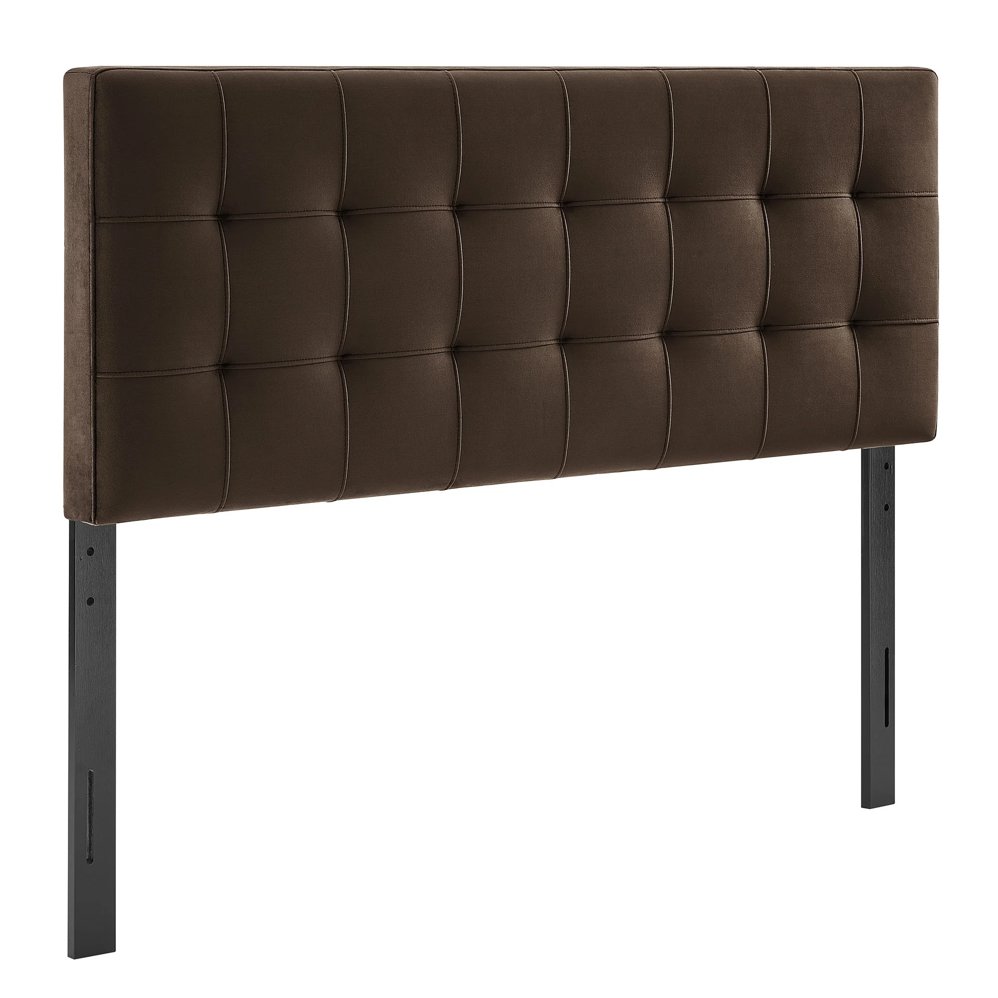 Lily Stain-Resistant Performance Velvet Full Size Headboard by Modway - Image 17