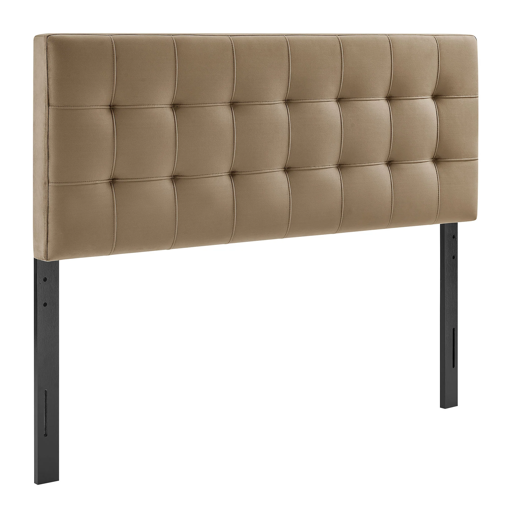 Lily Stain-Resistant Performance Velvet King Size Headboard by Modway - Image 49