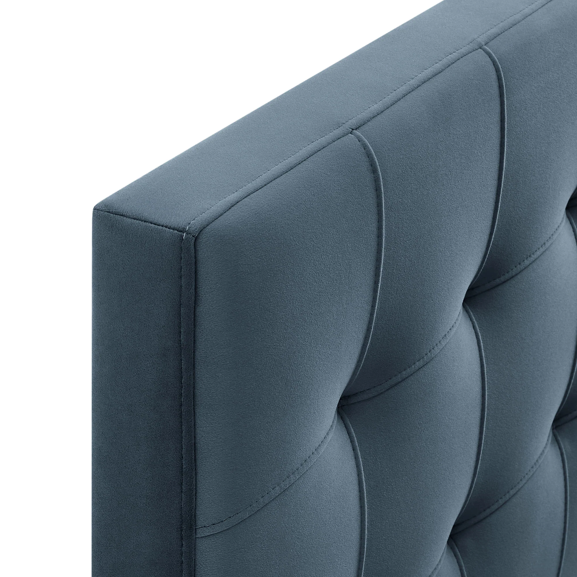Lily Stain-Resistant Performance Velvet Queen Size Headboard by Modway - Image 12