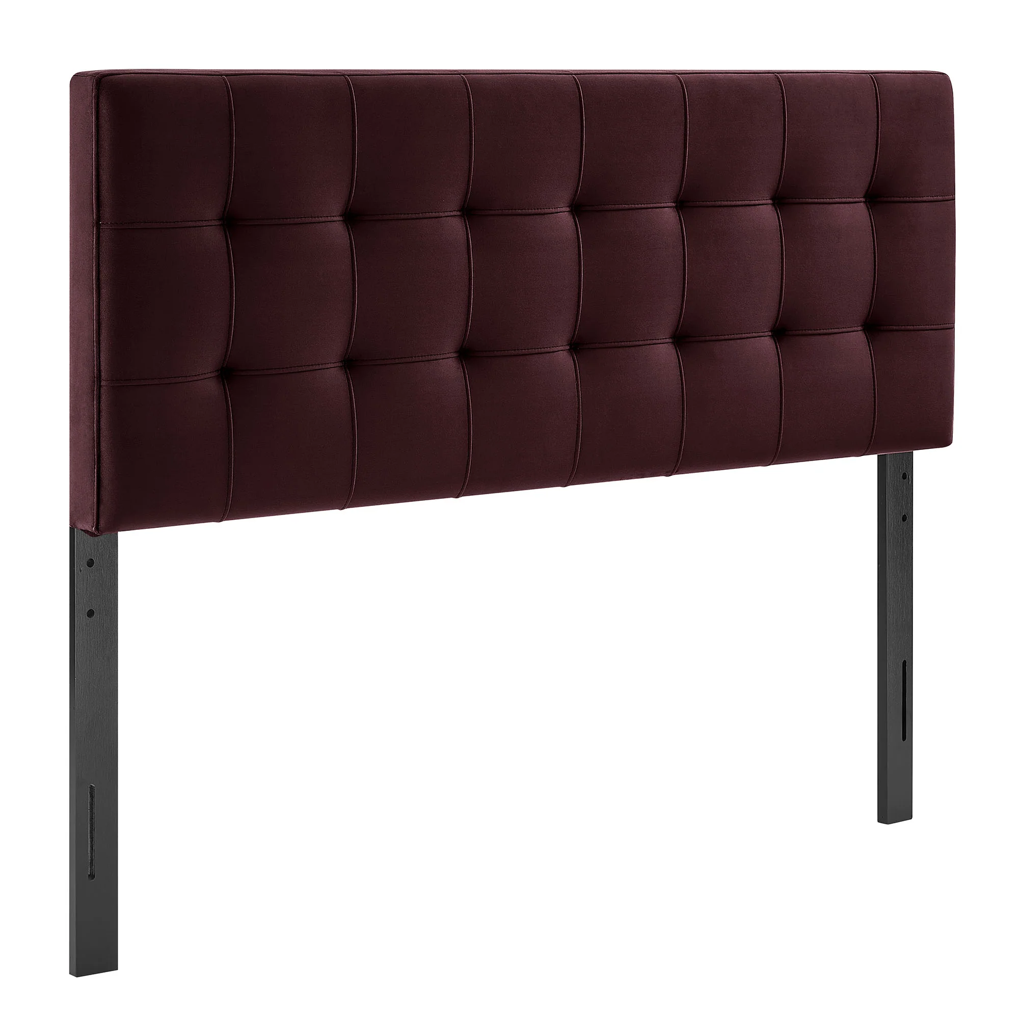 Lily Stain-Resistant Performance Velvet Queen Size Headboard by Modway - Image 33