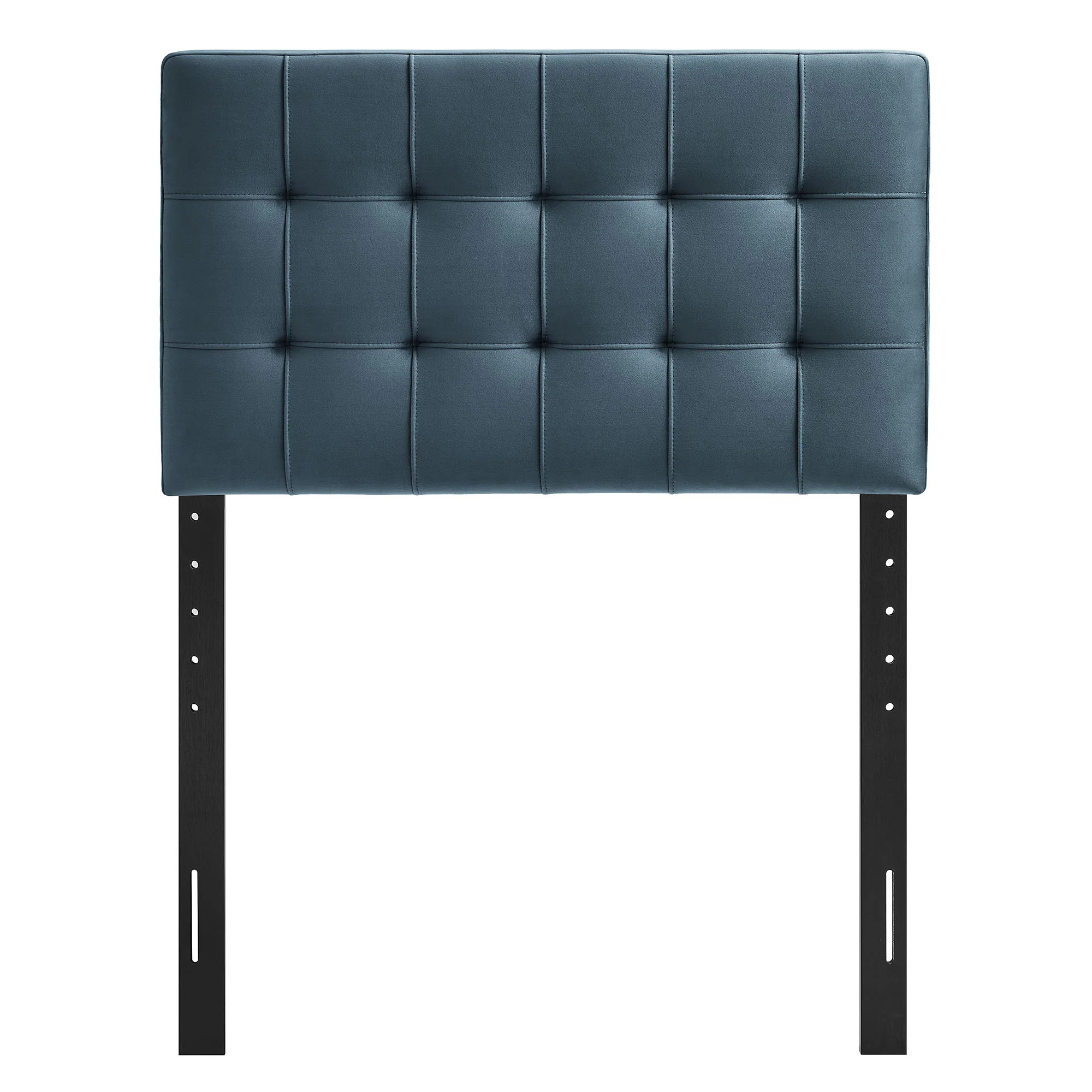 Lily Stain-Resistant Performance Velvet Twin Size Headboard by Modway - Image 10
