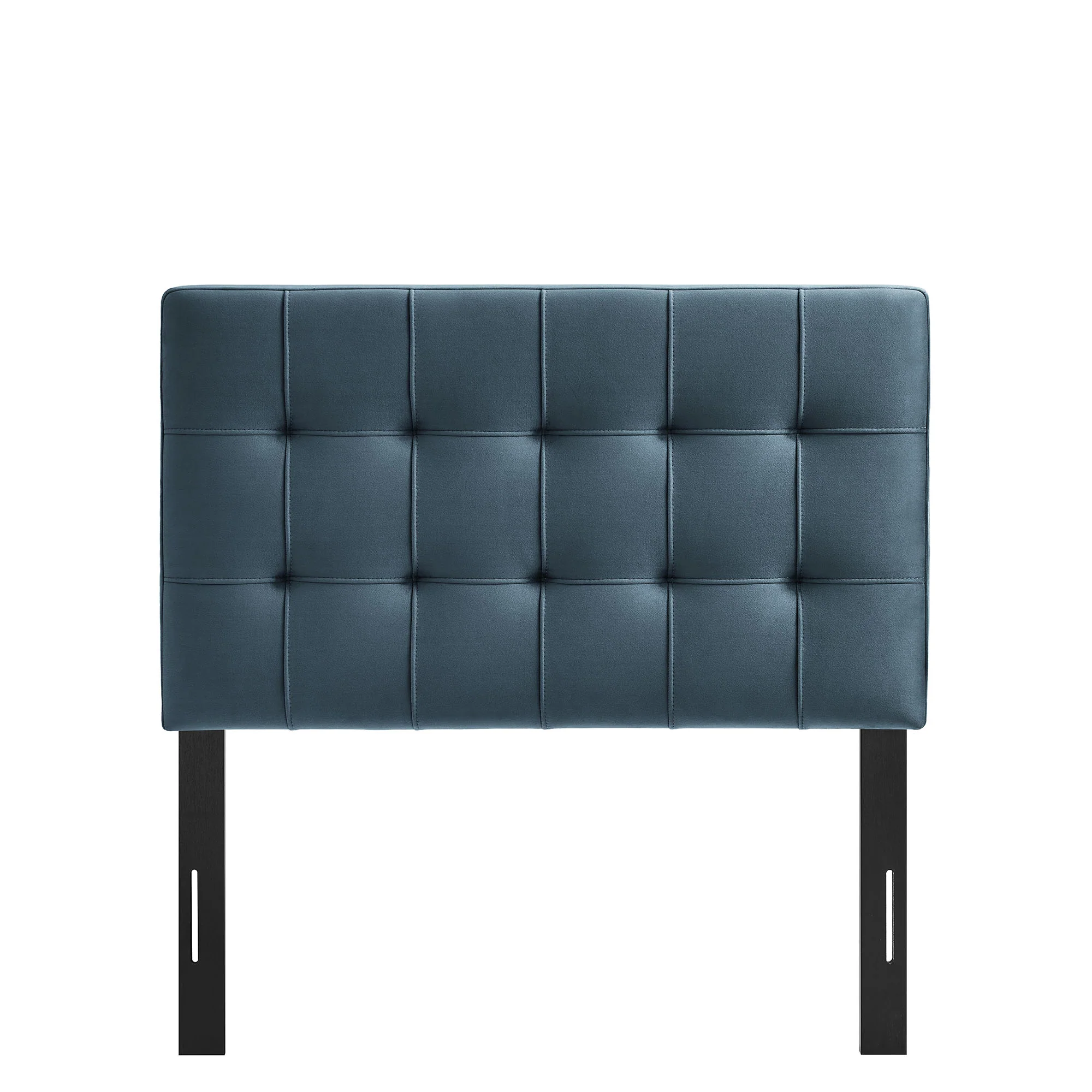 Lily Stain-Resistant Performance Velvet Twin Size Headboard by Modway - Image 11