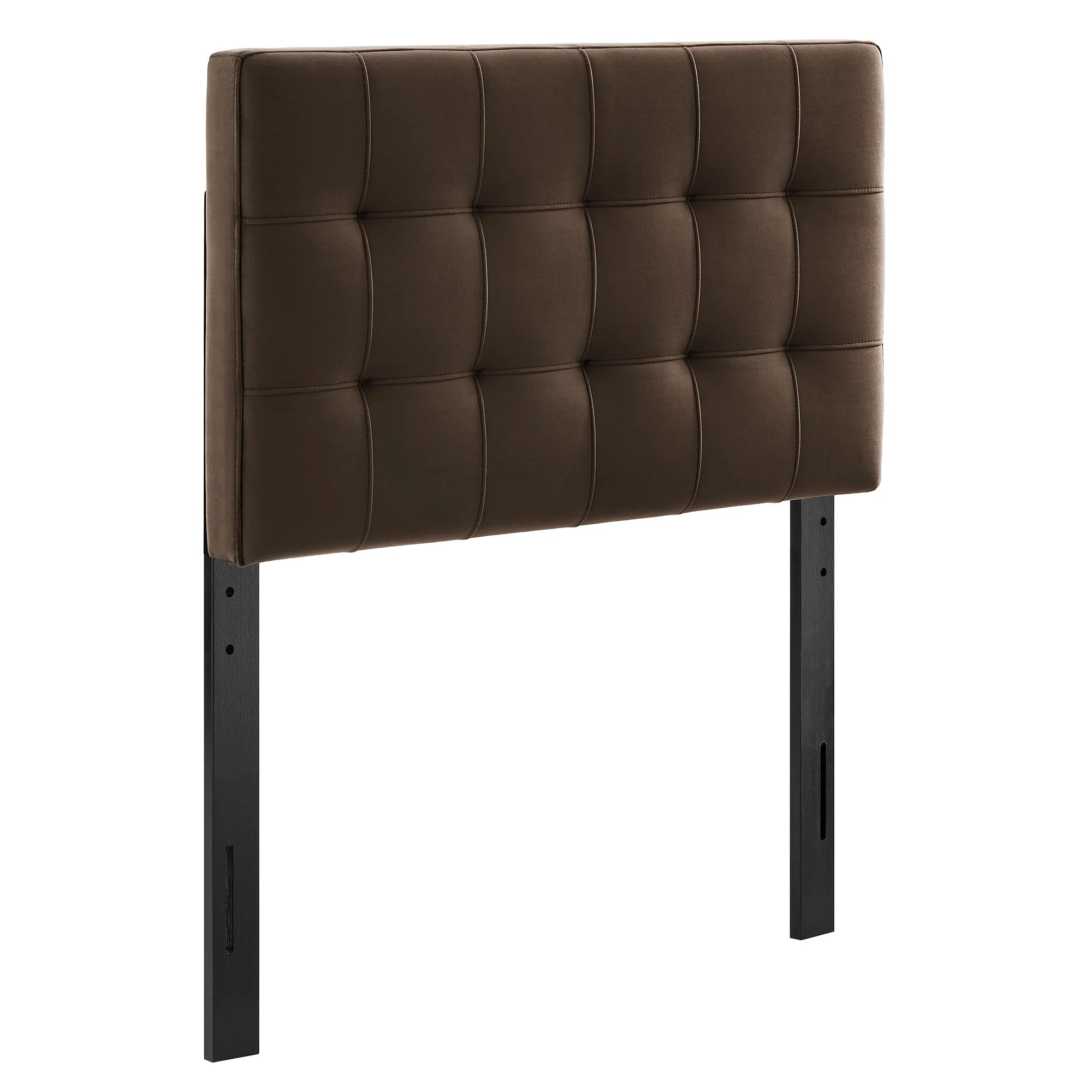 Lily Stain-Resistant Performance Velvet Twin Size Headboard by Modway - Image 17