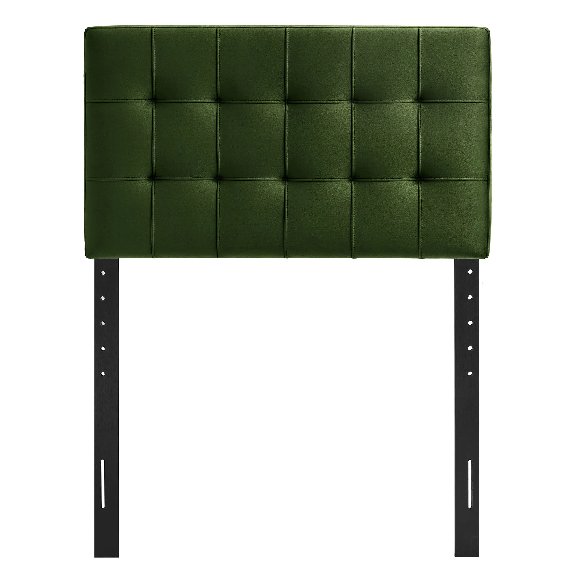 Lily Stain-Resistant Performance Velvet Twin Size Headboard by Modway - Image 26