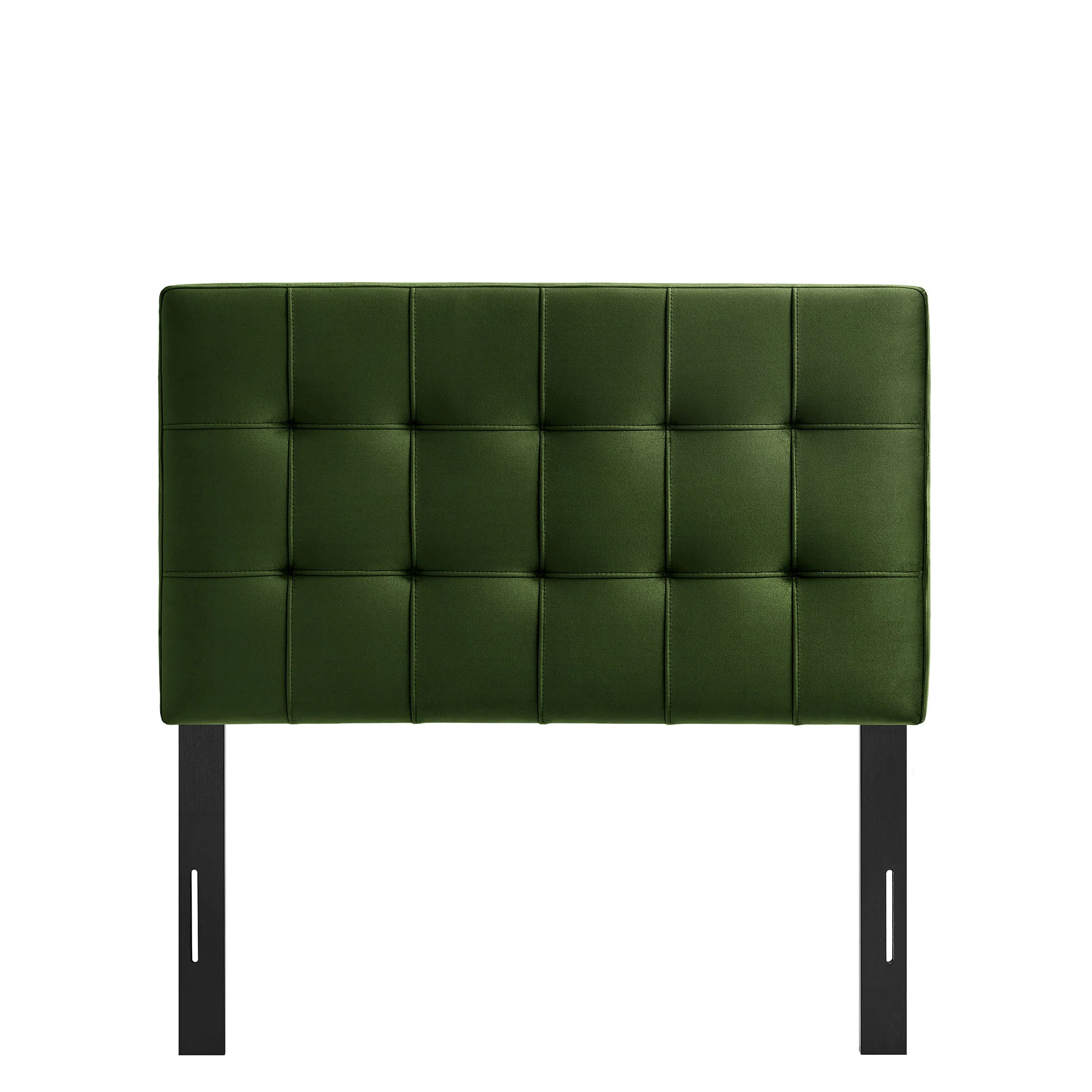 Lily Stain-Resistant Performance Velvet Twin Size Headboard by Modway - Image 27