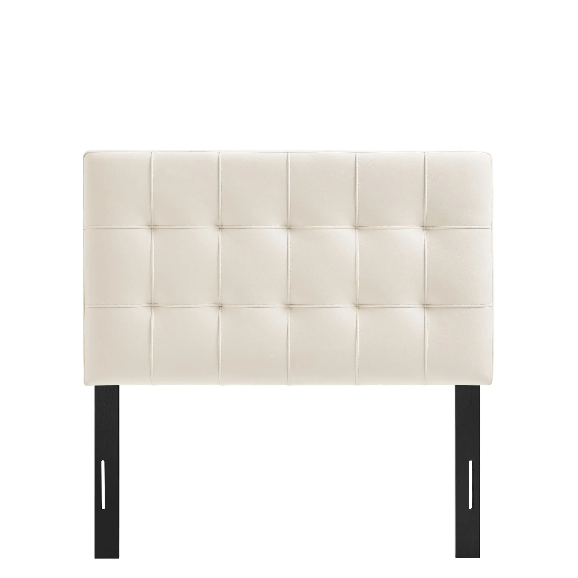 Lily Stain-Resistant Performance Velvet Twin Size Headboard by Modway - Image 3