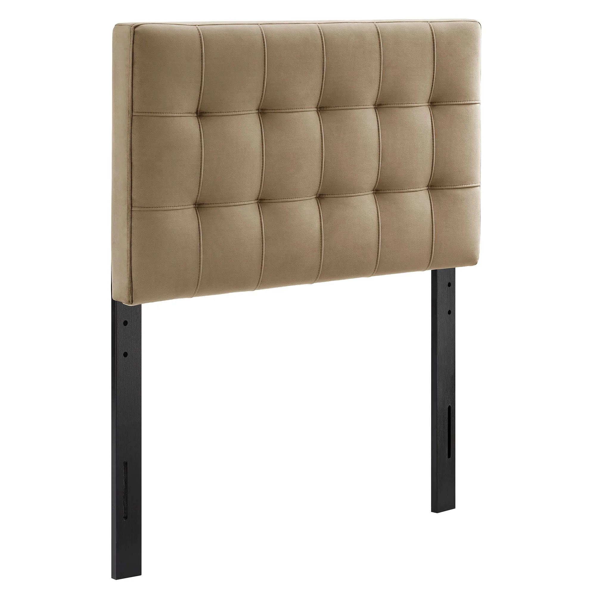 Lily Stain-Resistant Performance Velvet Twin Size Headboard by Modway - Image 49