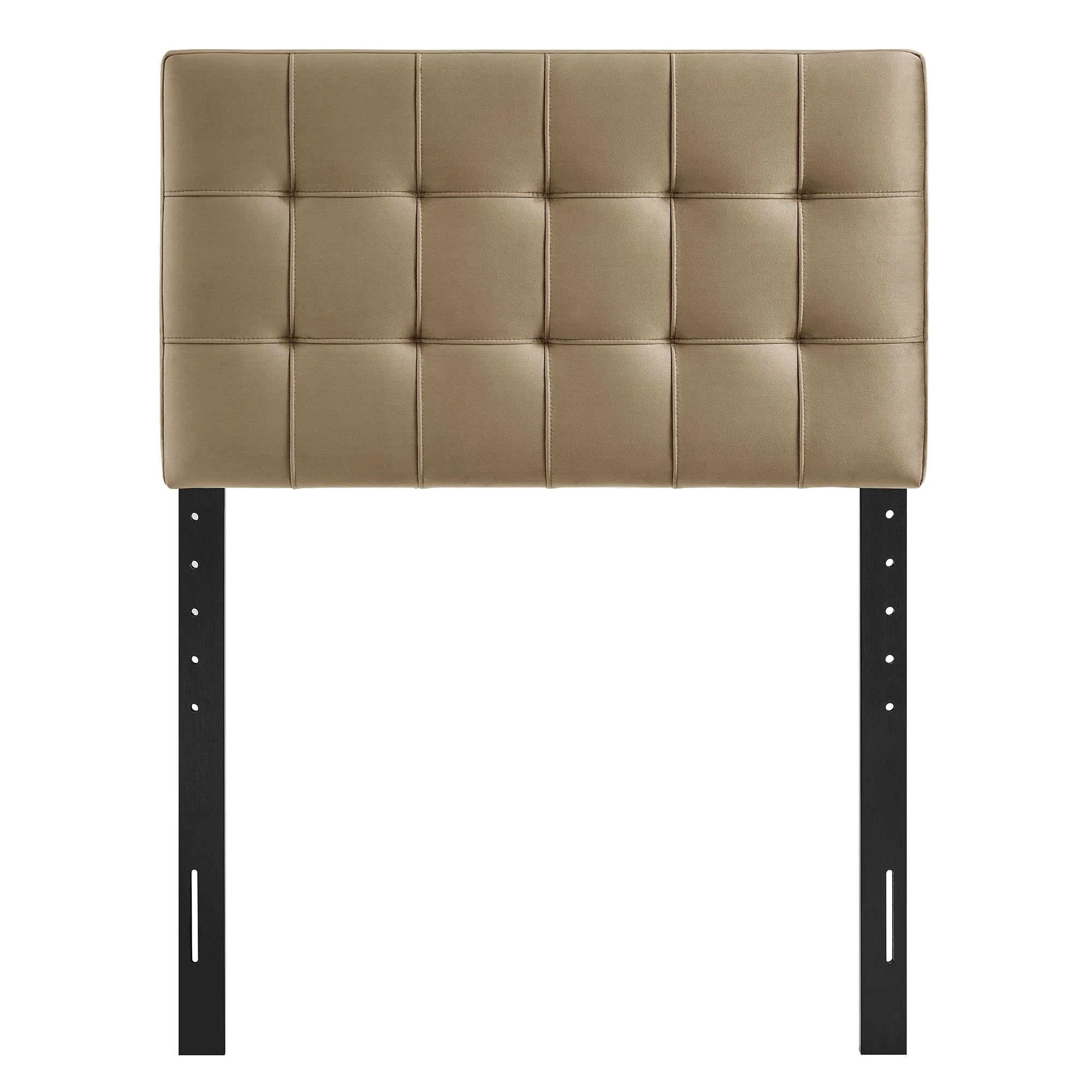 Lily Stain-Resistant Performance Velvet Twin Size Headboard by Modway - Image 50
