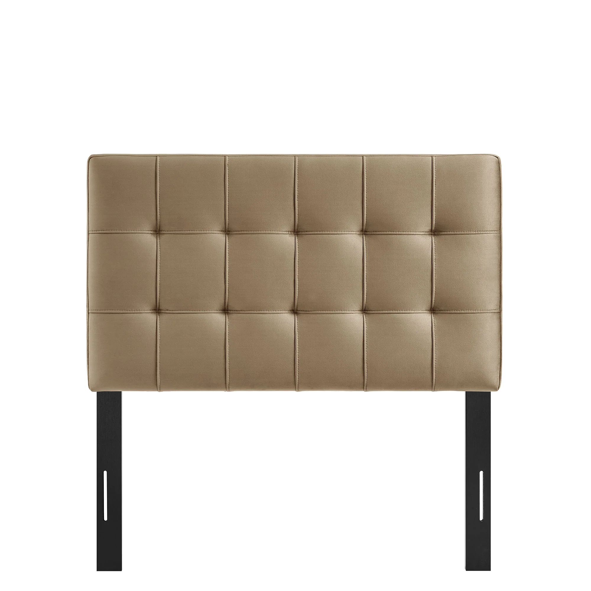 Lily Stain-Resistant Performance Velvet Twin Size Headboard by Modway - Image 51