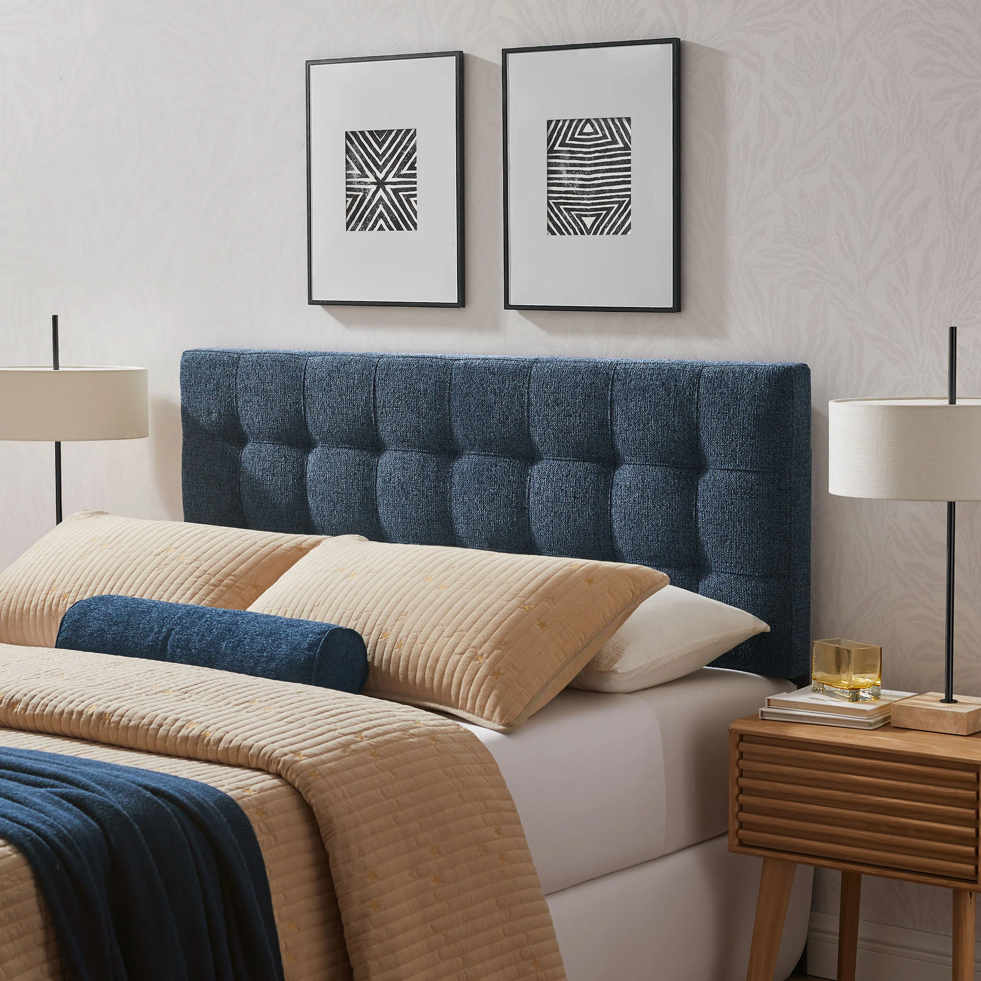 Lily Upholstered Queen Size Headboard by Modway - Image 22