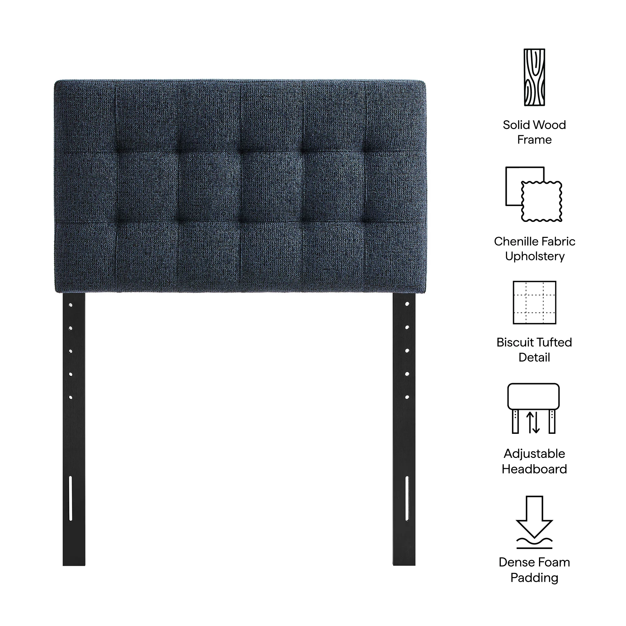 Lily Upholstered Twin Size Headboard by Modway - Image 23