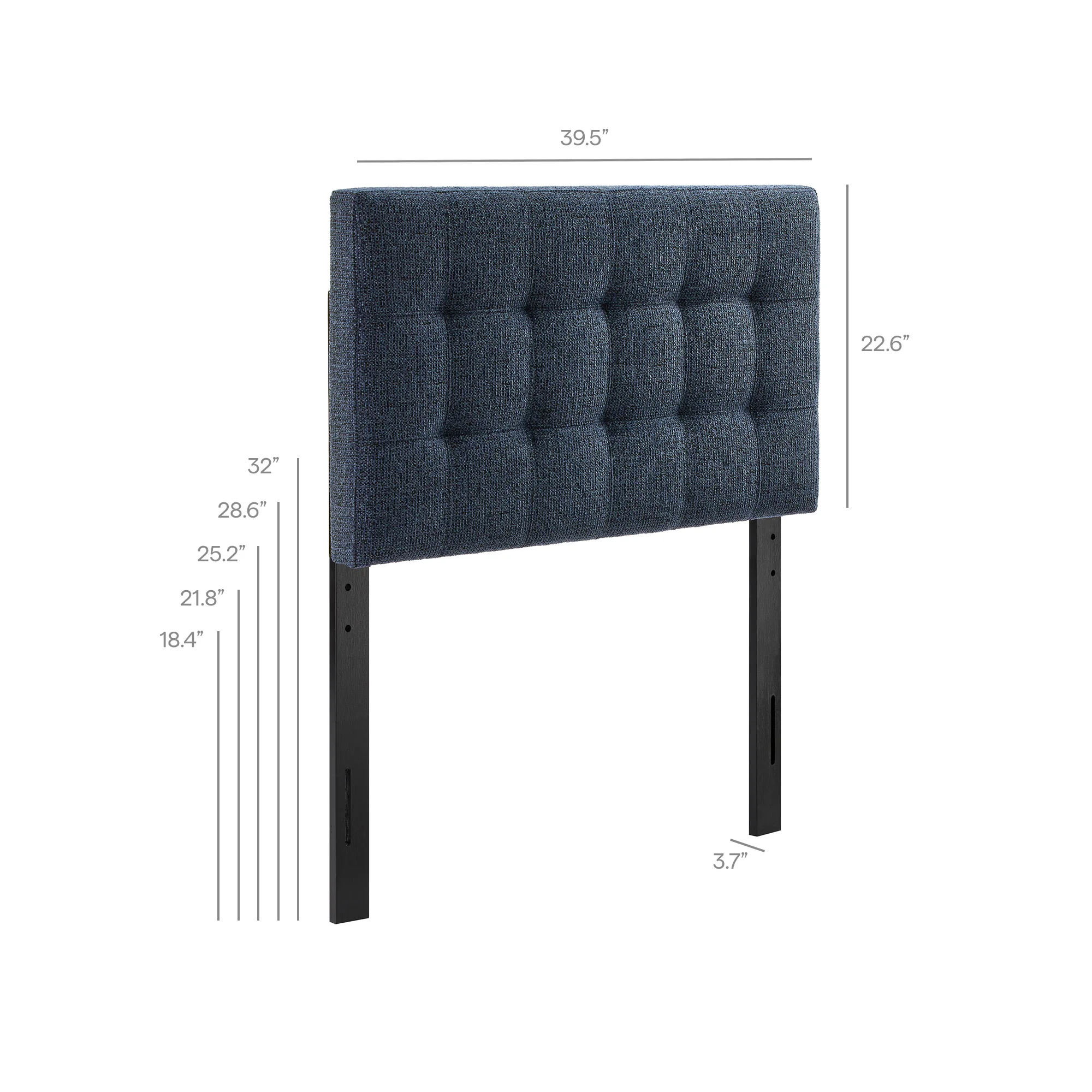 Lily Upholstered Twin Size Headboard by Modway - Image 24