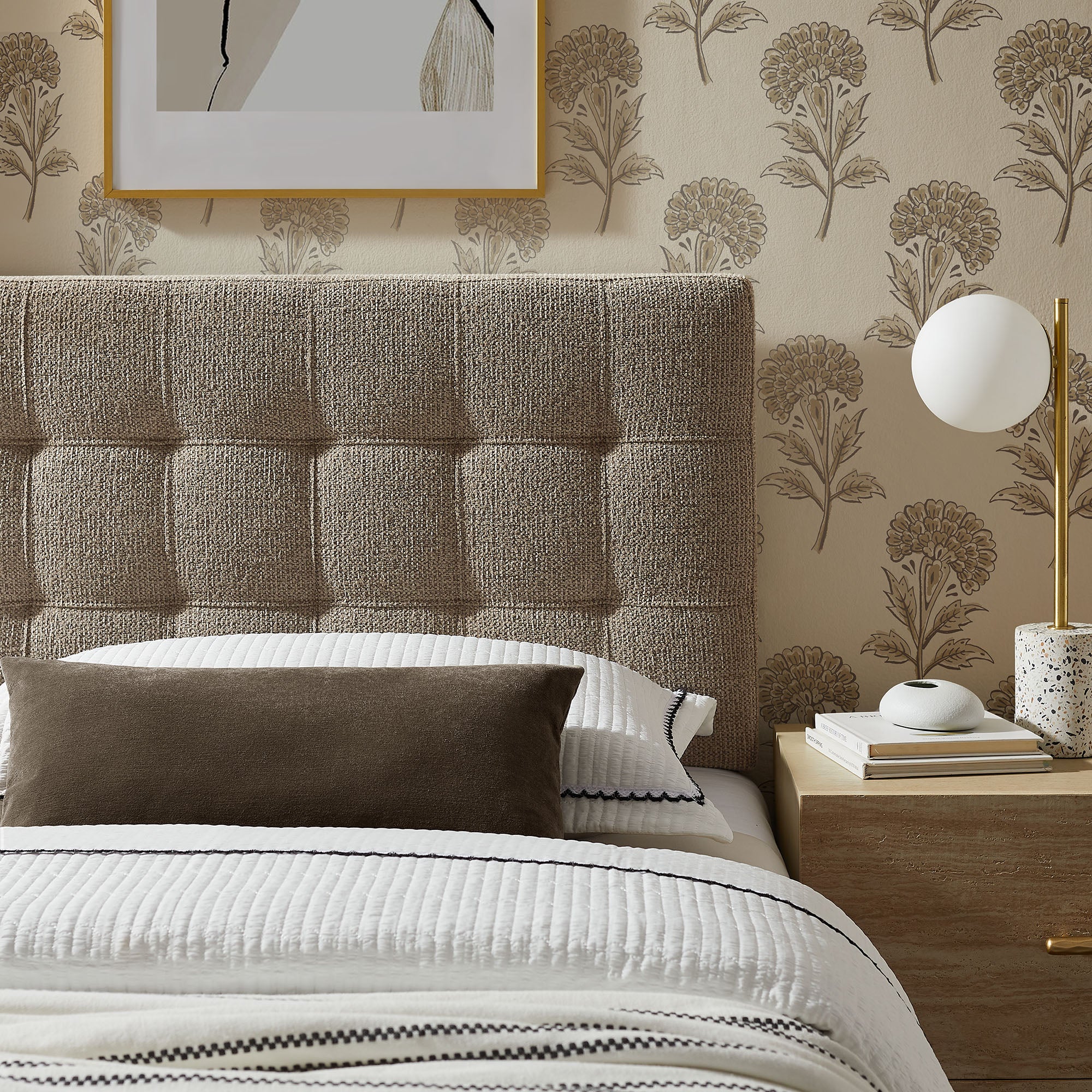 Lily Upholstered Twin Size Headboard by Modway - Image 29