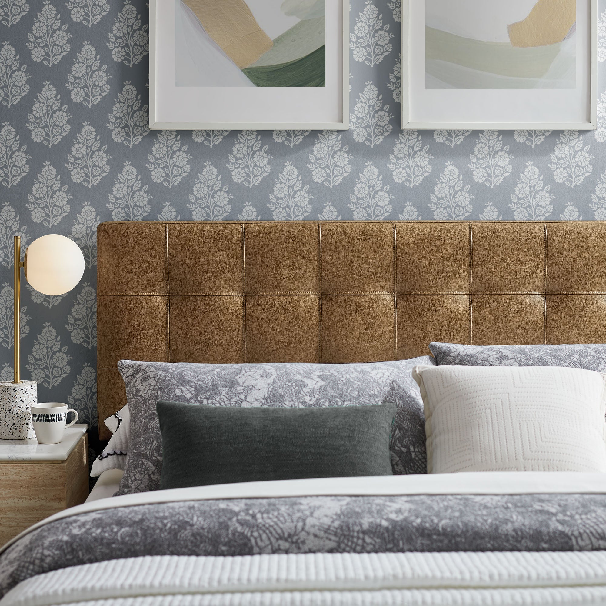 Lily Vegan Leather Queen Size Headboard by Modway - Image 13