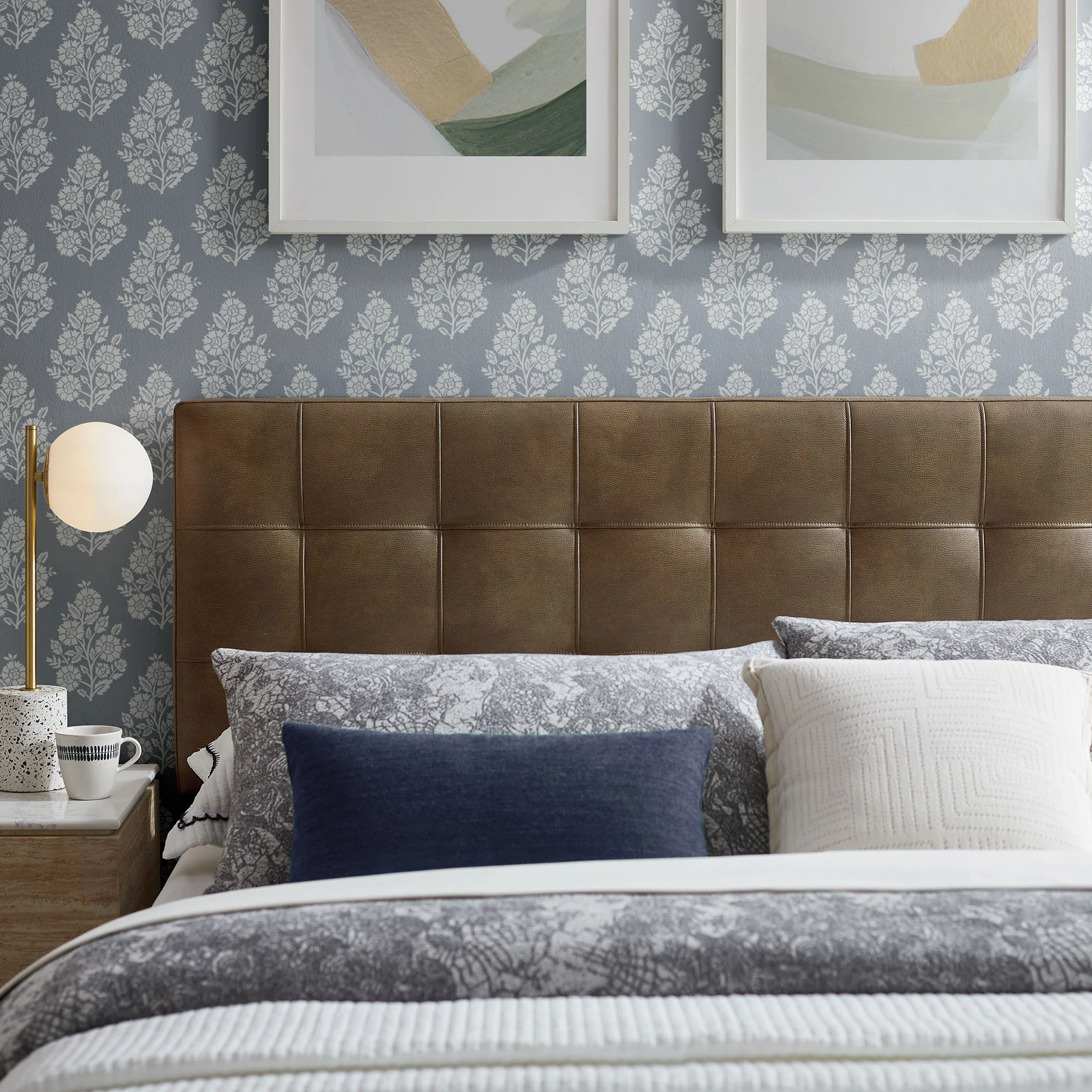 Lily Vegan Leather Queen Size Headboard by Modway - Image 5