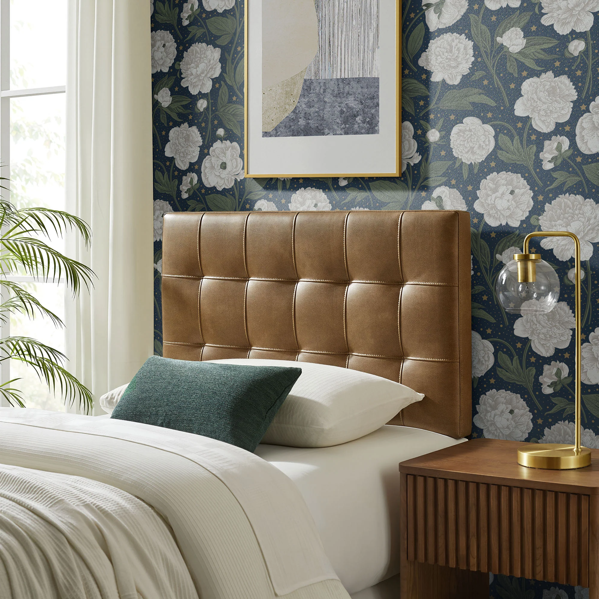 Lily Vegan Leather Twin Size Headboard by Modway - Image 14