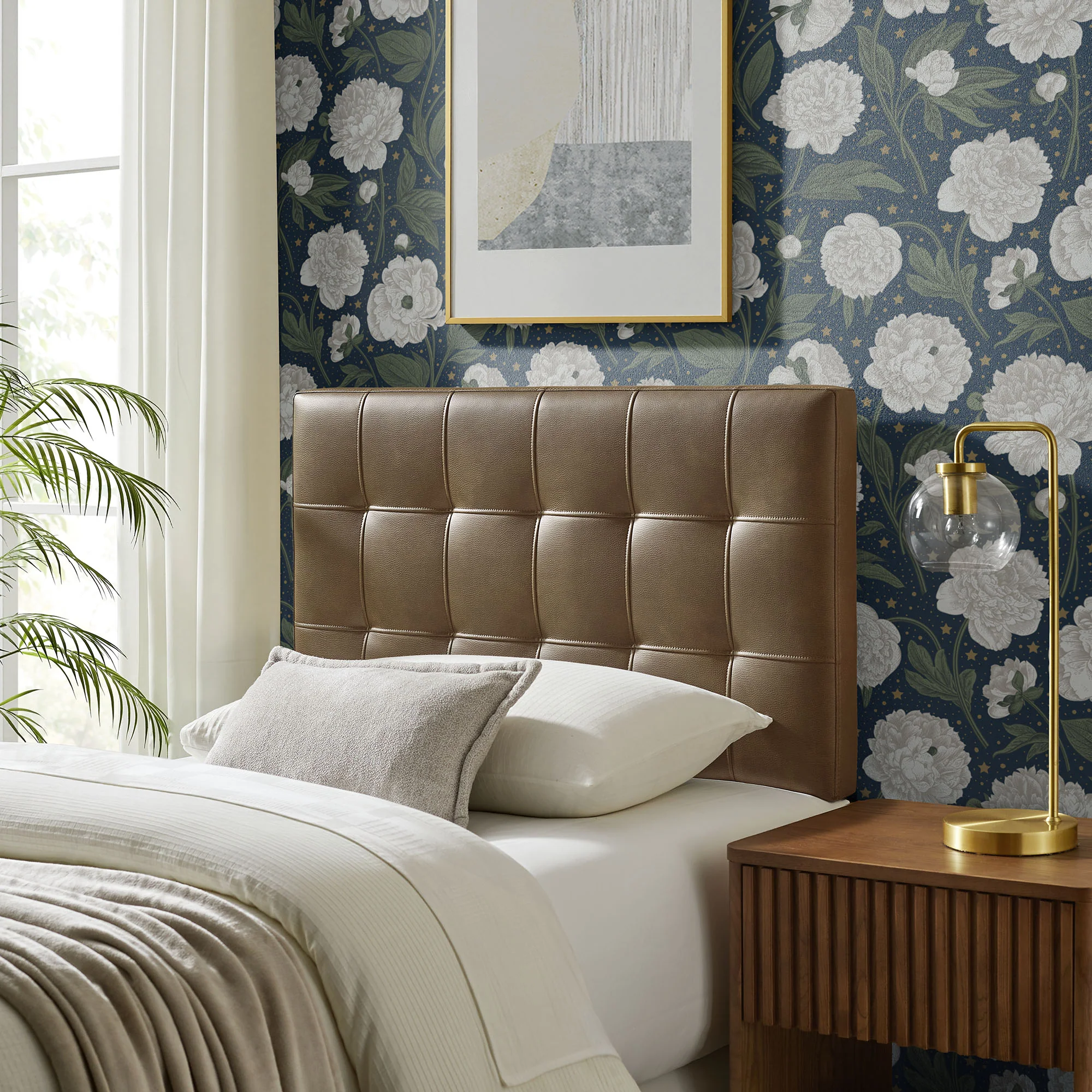 Lily Vegan Leather Twin Size Headboard by Modway - Image 6