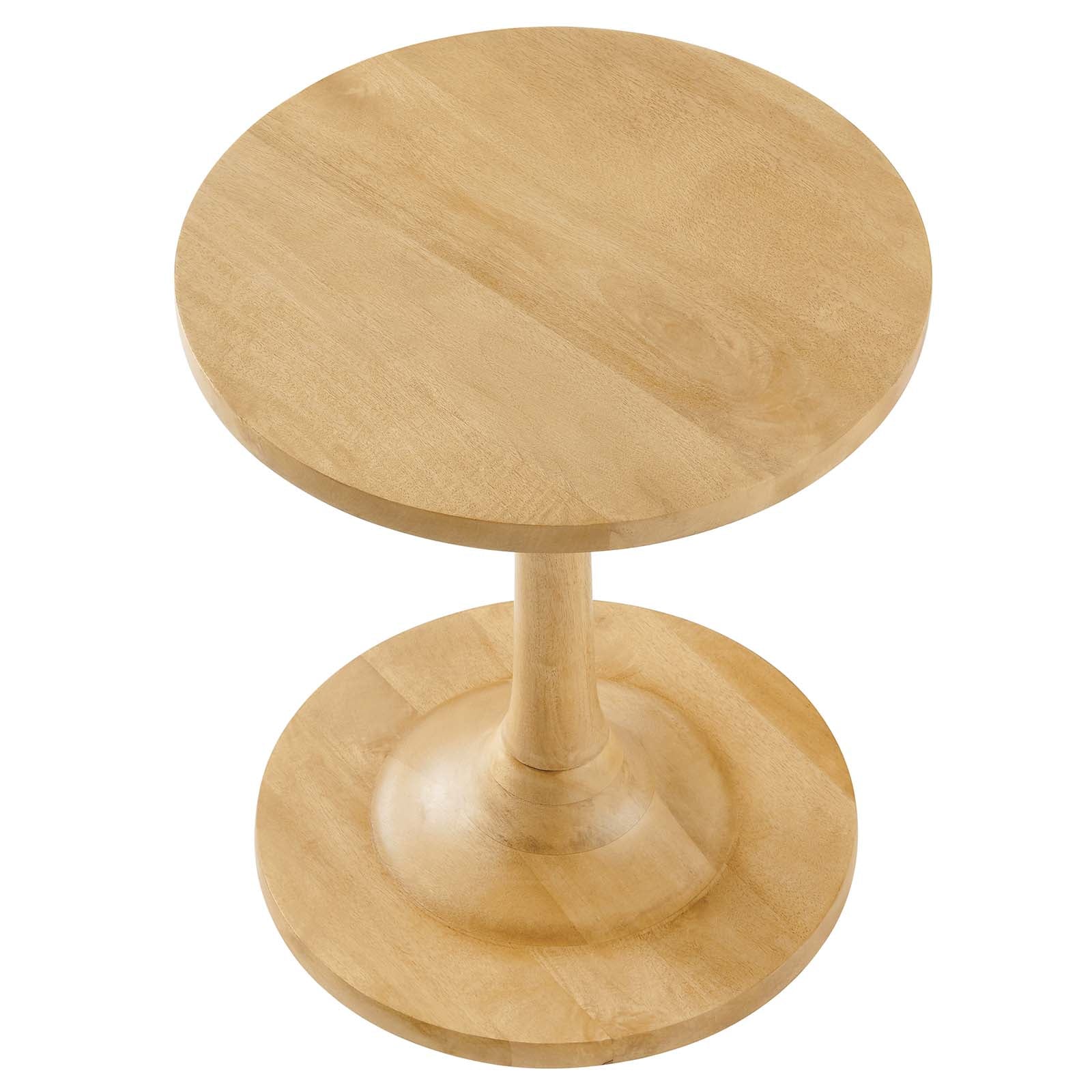Lina Round Wood Side Table By Modway - EEI-6573 - Image 2
