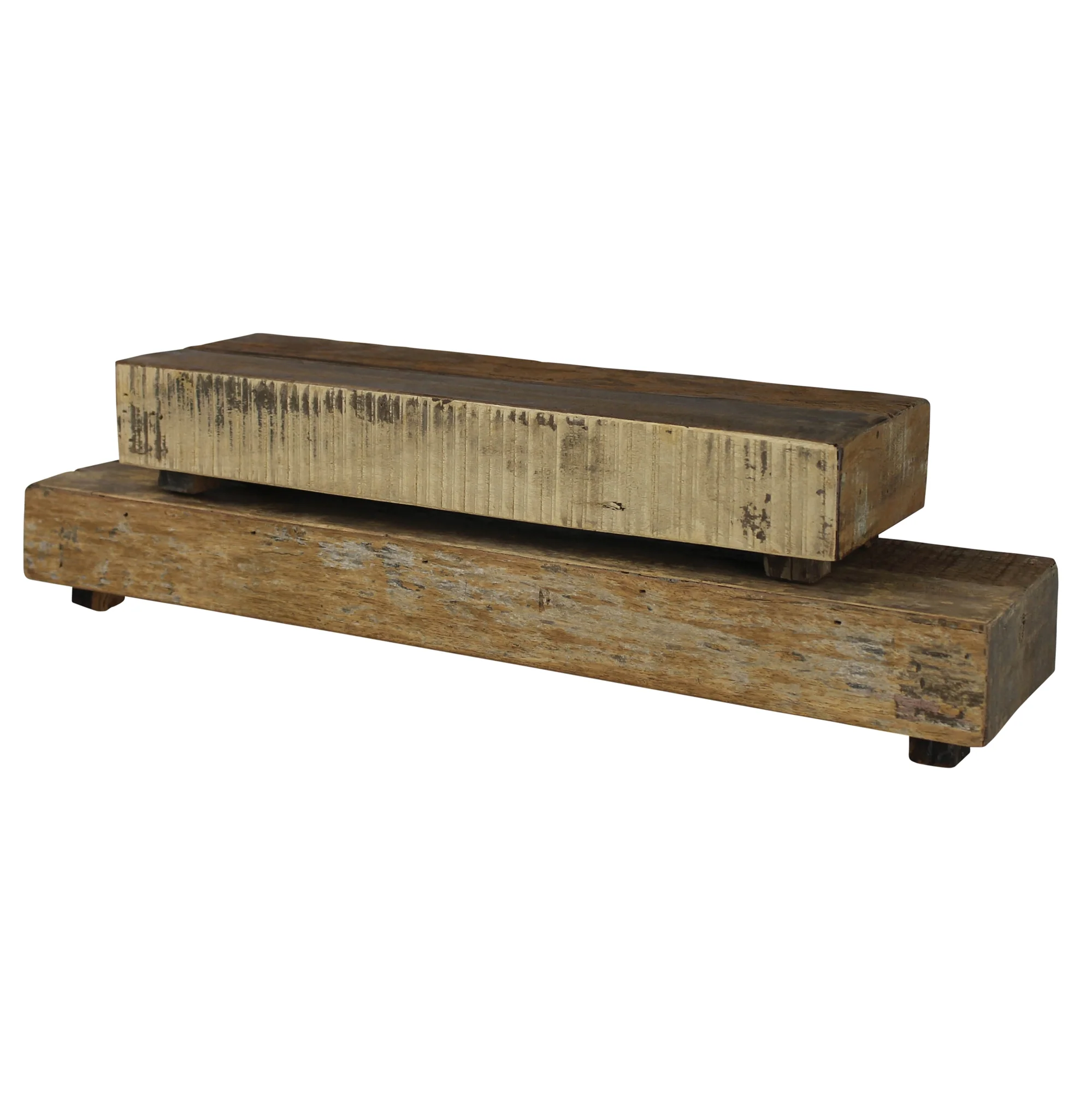 Lincoln Risers, Wood, Rect - Set of 2 By HomArt - Image 2