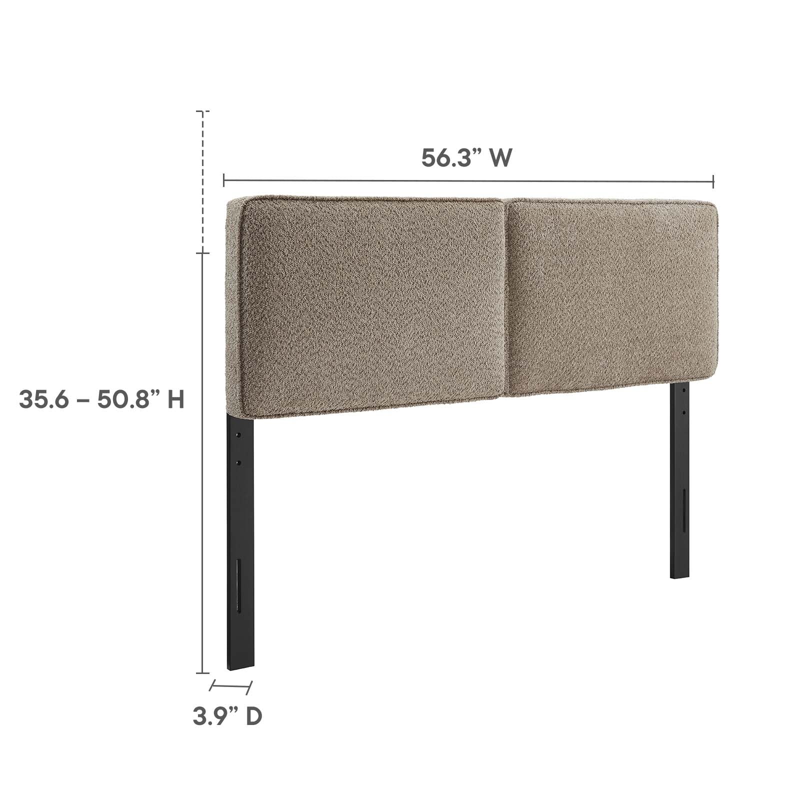 Lindee Boucle Fabric Full Headboard By Modway - MOD-7147 - Image 14