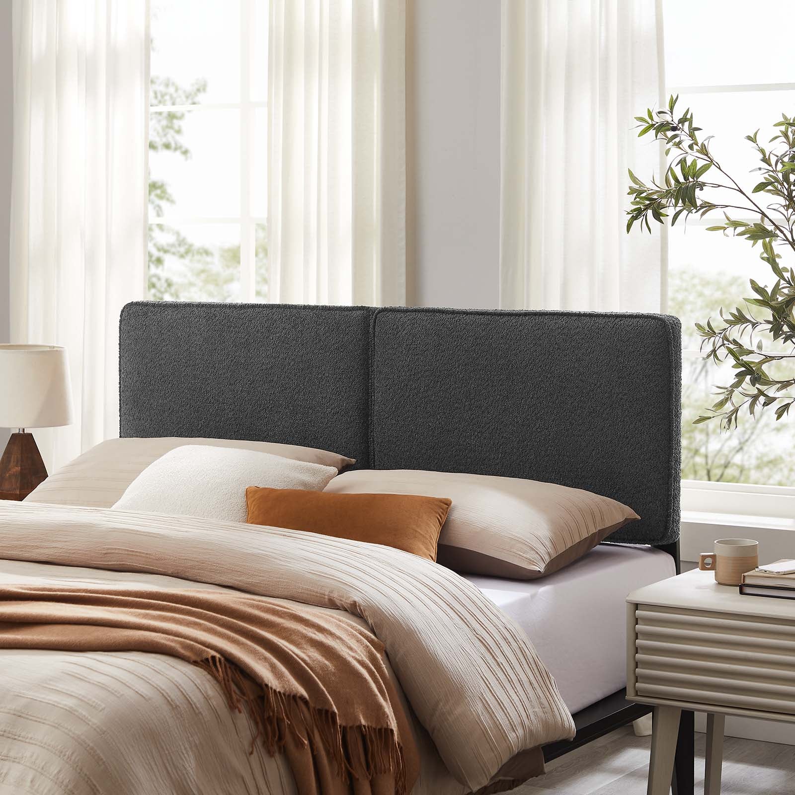 Lindee Boucle Fabric Full Headboard By Modway - MOD-7147 - Image 32