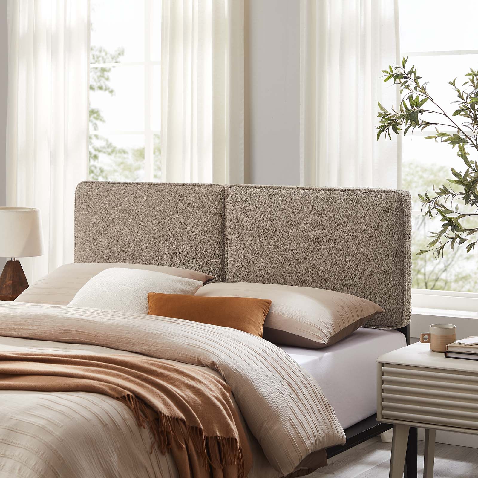 Lindee Boucle Fabric King Headboard By Modway - MOD-7151 - Image 16