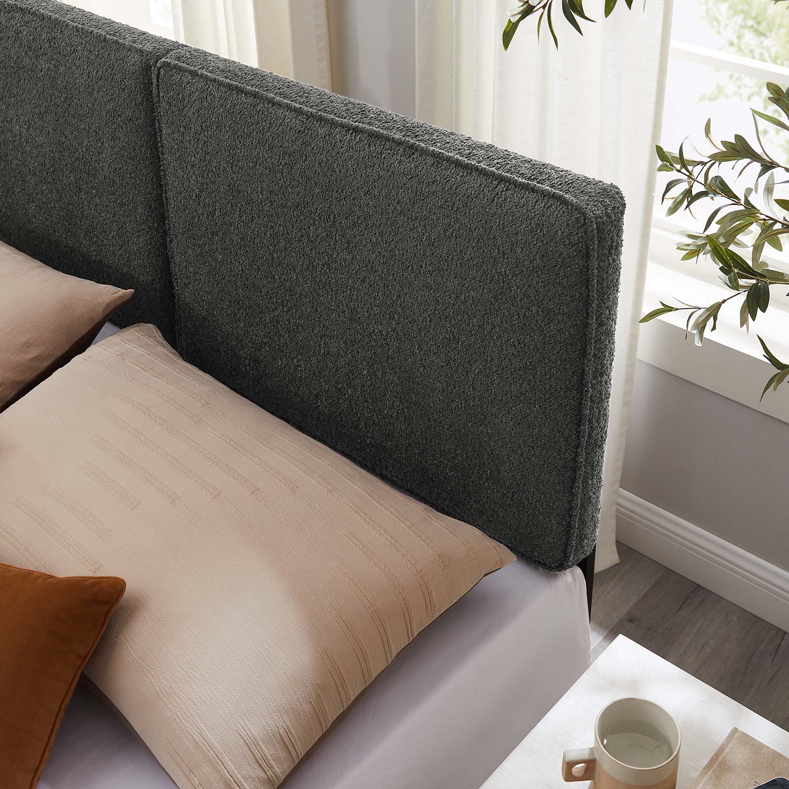 Lindee Boucle Fabric King Headboard By Modway - MOD-7151 - Image 31