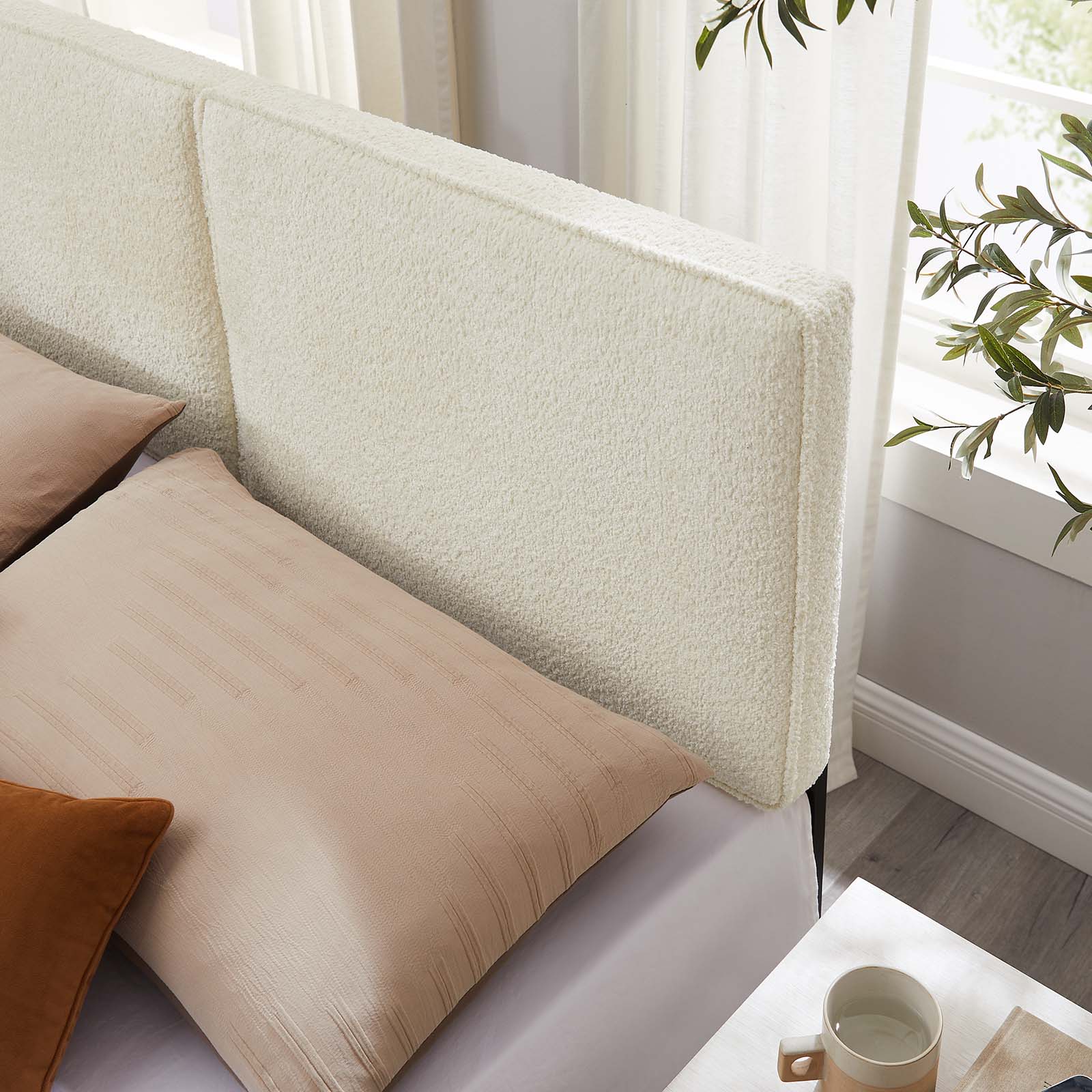 Lindee Boucle Fabric Queen Headboard By Modway - MOD-7149 - Image 8