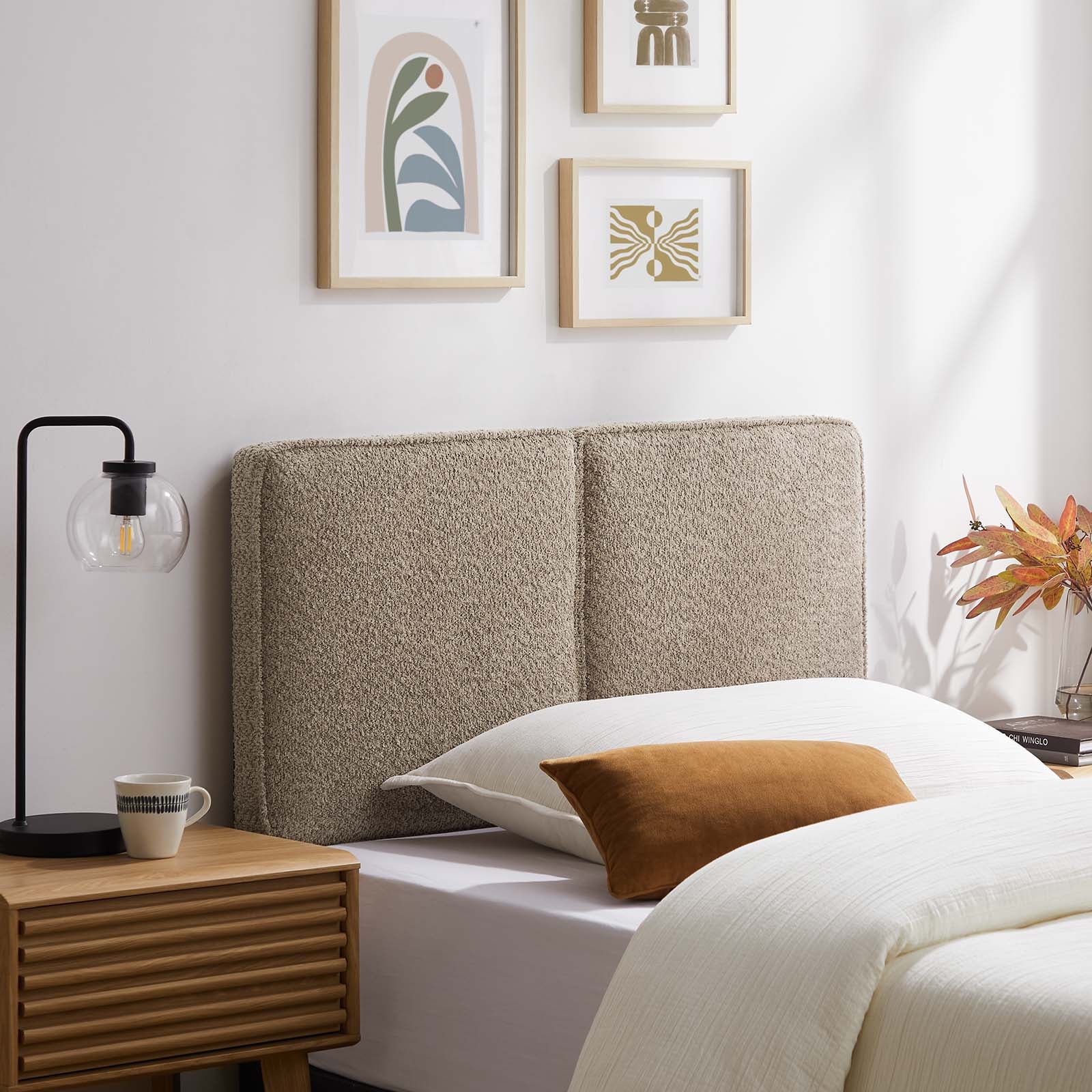 Lindee Boucle Fabric Twin Headboard By Modway - MOD-7145 - Image 16