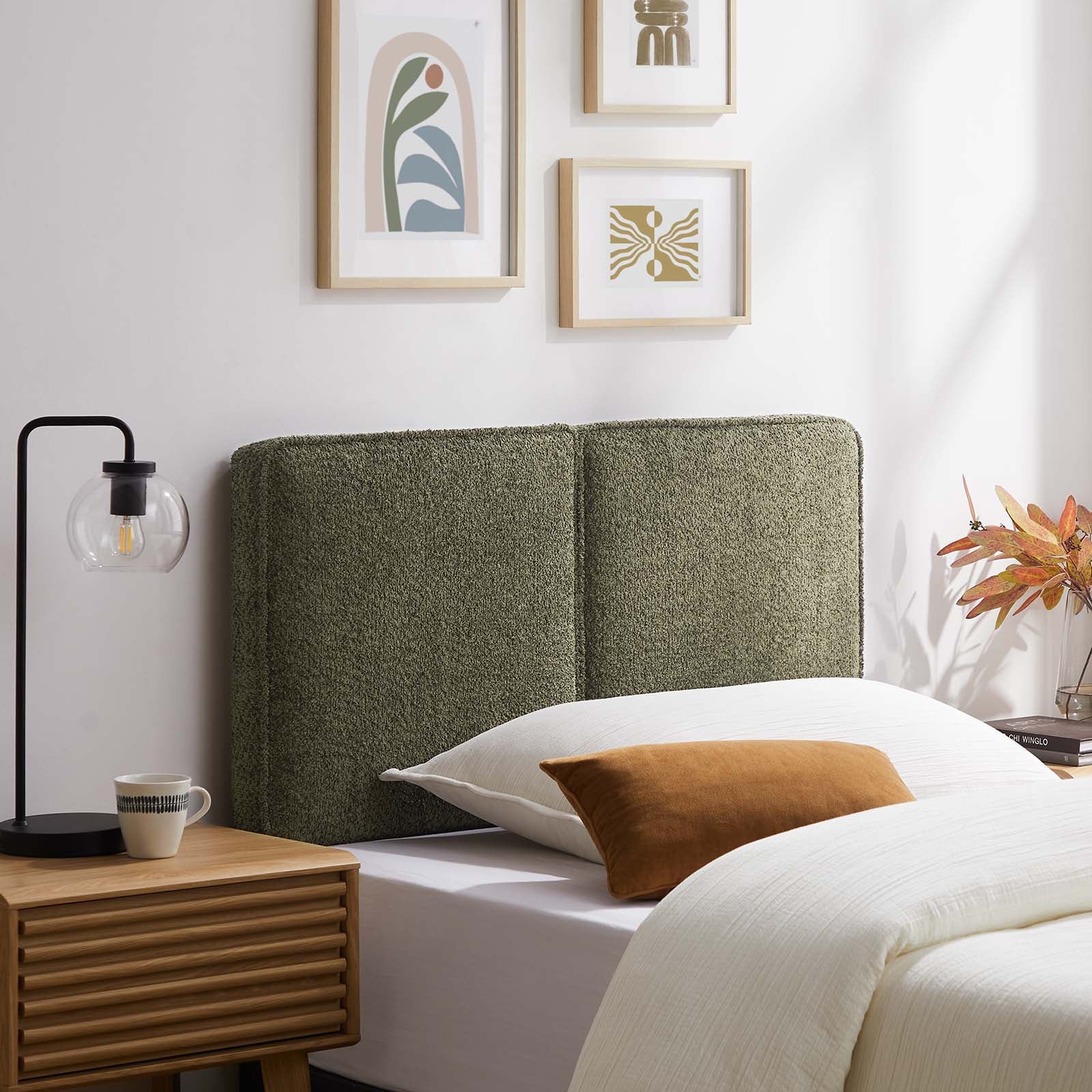 Lindee Boucle Fabric Twin Headboard By Modway - MOD-7145 - Image 24