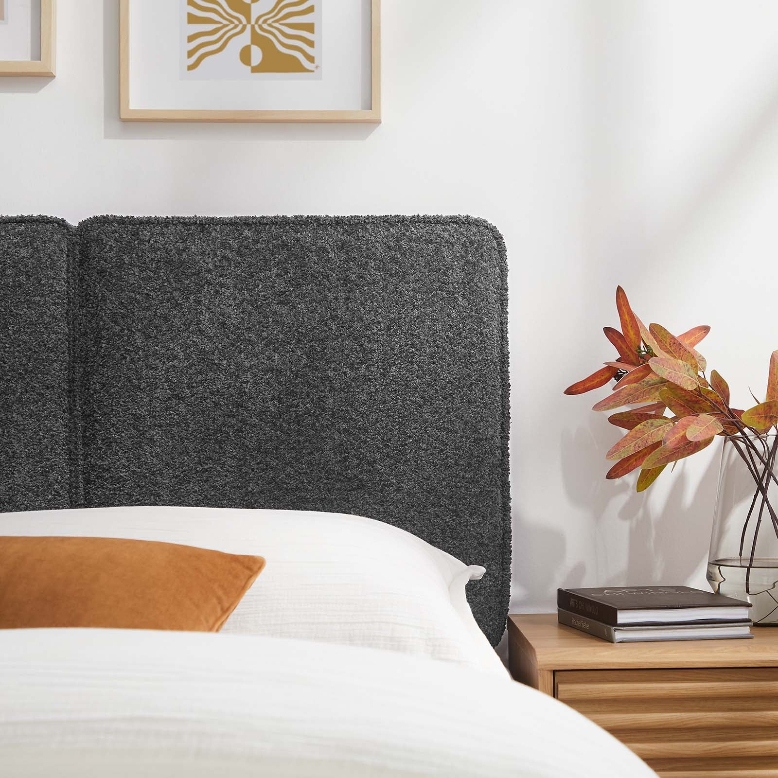 Lindee Boucle Fabric Twin Headboard By Modway - MOD-7145 - Image 31