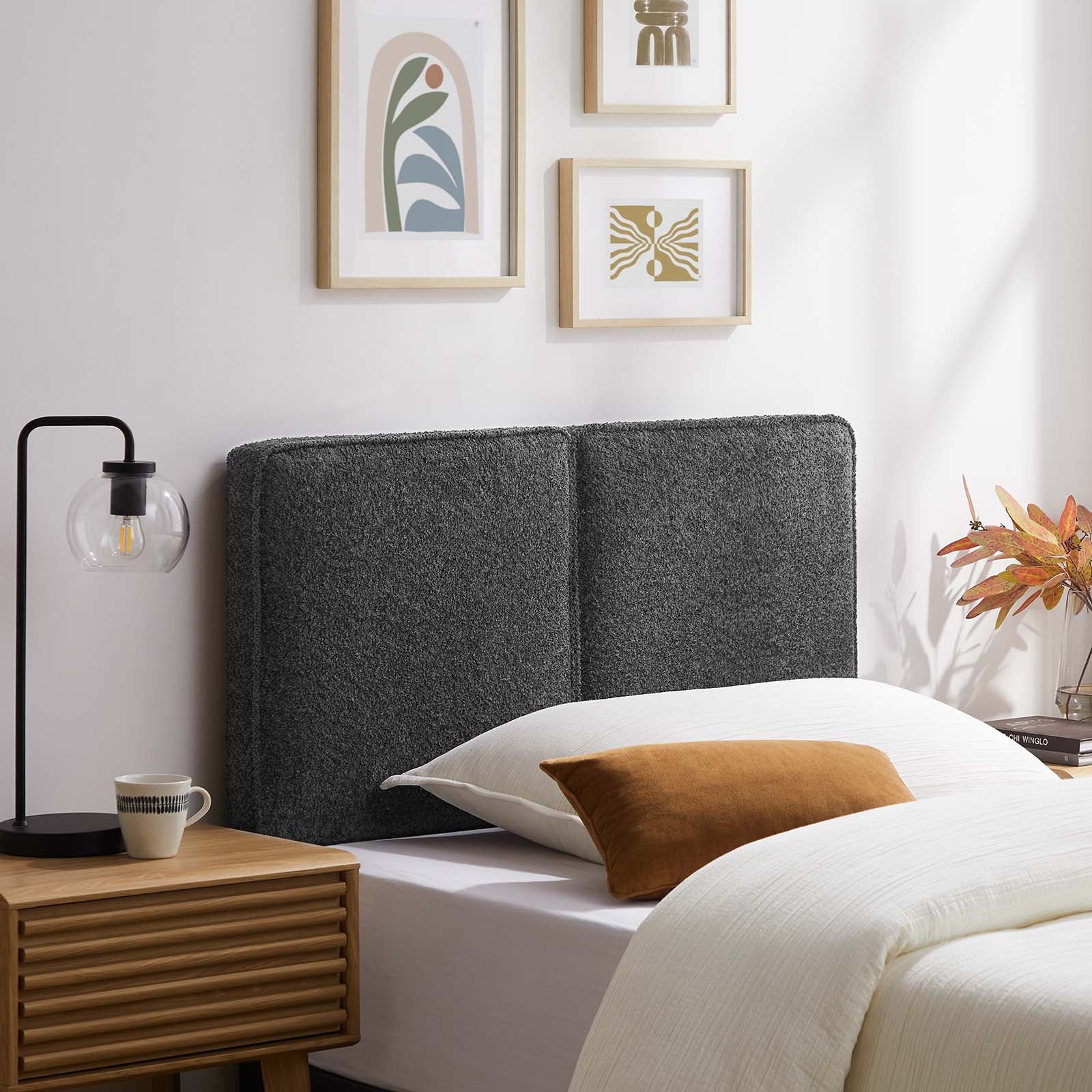 Lindee Boucle Fabric Twin Headboard By Modway - MOD-7145 - Image 32