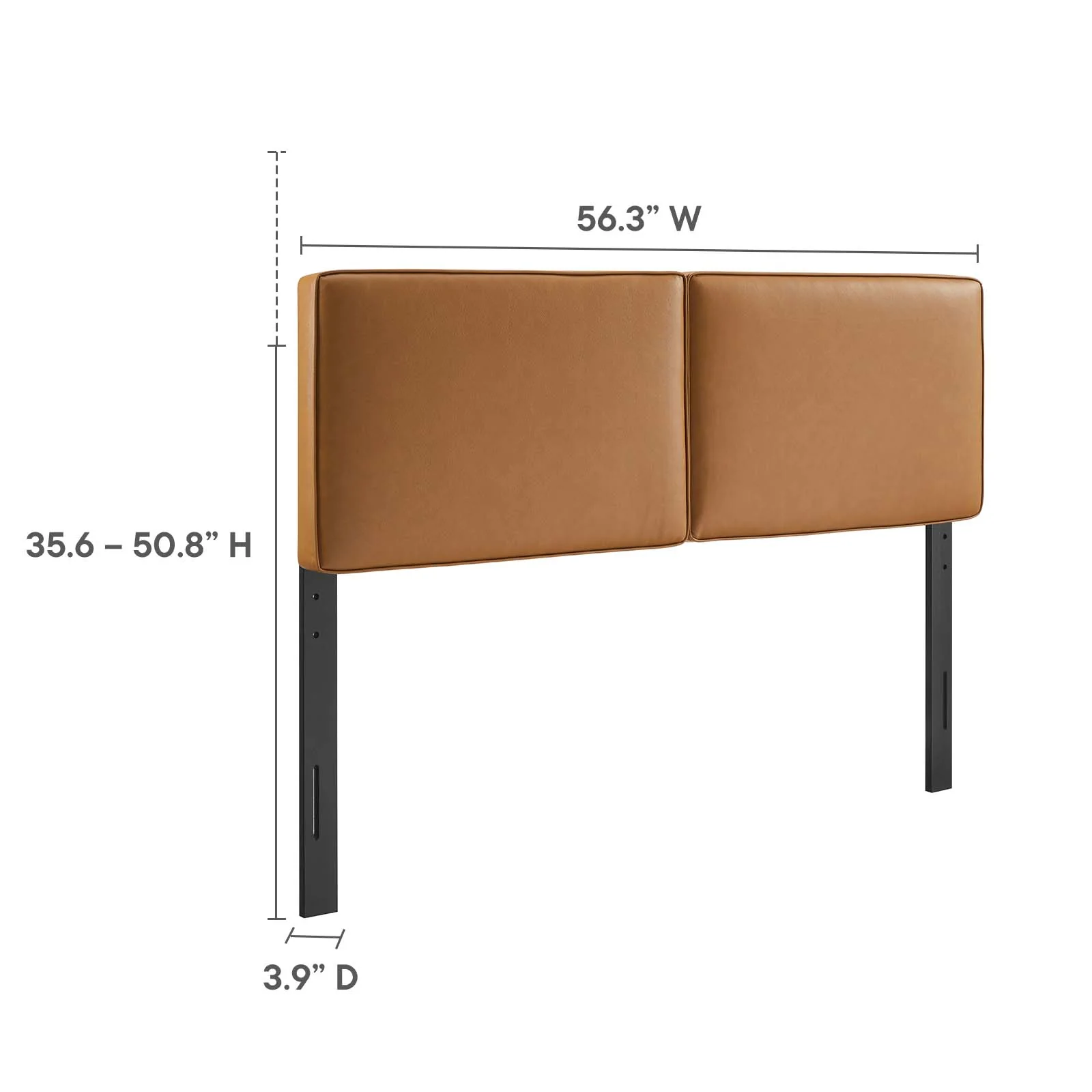 Lindee Vegan Leather Full Headboard By Modway - MOD-7146 - Image 7