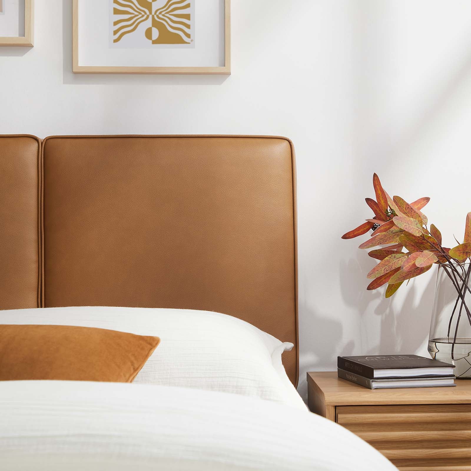 Lindee Vegan Leather Twin Headboard By Modway - MOD-7144 - Image 8
