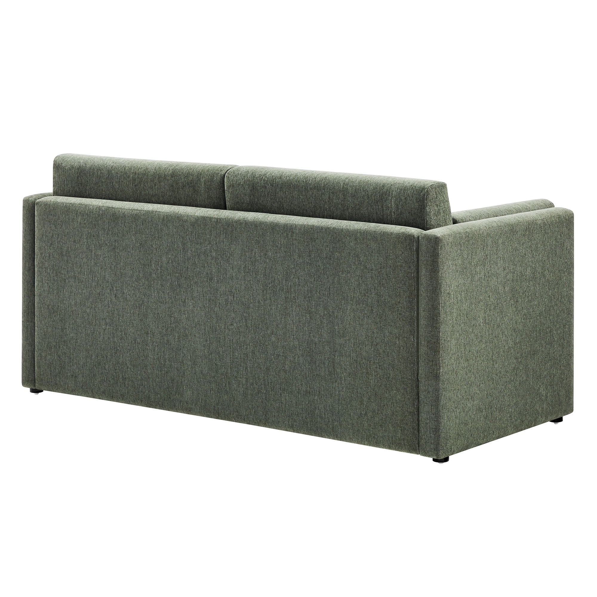 Linden Upholstered Heathered Chenille Sofa by Modway - Image 12