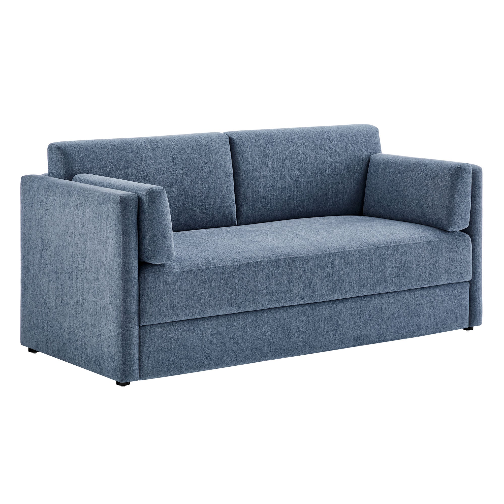 Linden Upholstered Heathered Chenille Sofa by Modway - Image 2