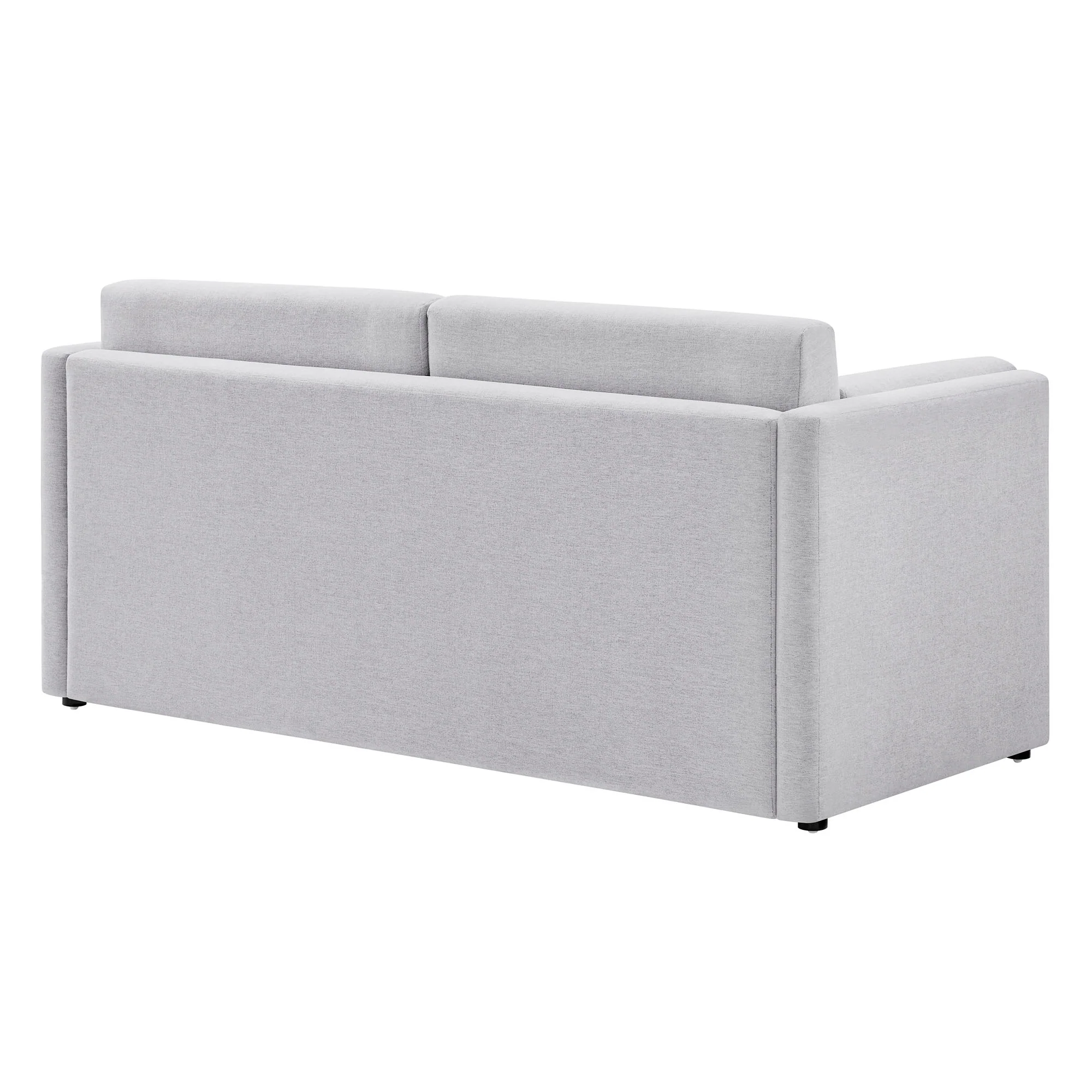 Linden Upholstered Heathered Chenille Sofa by Modway - Image 21