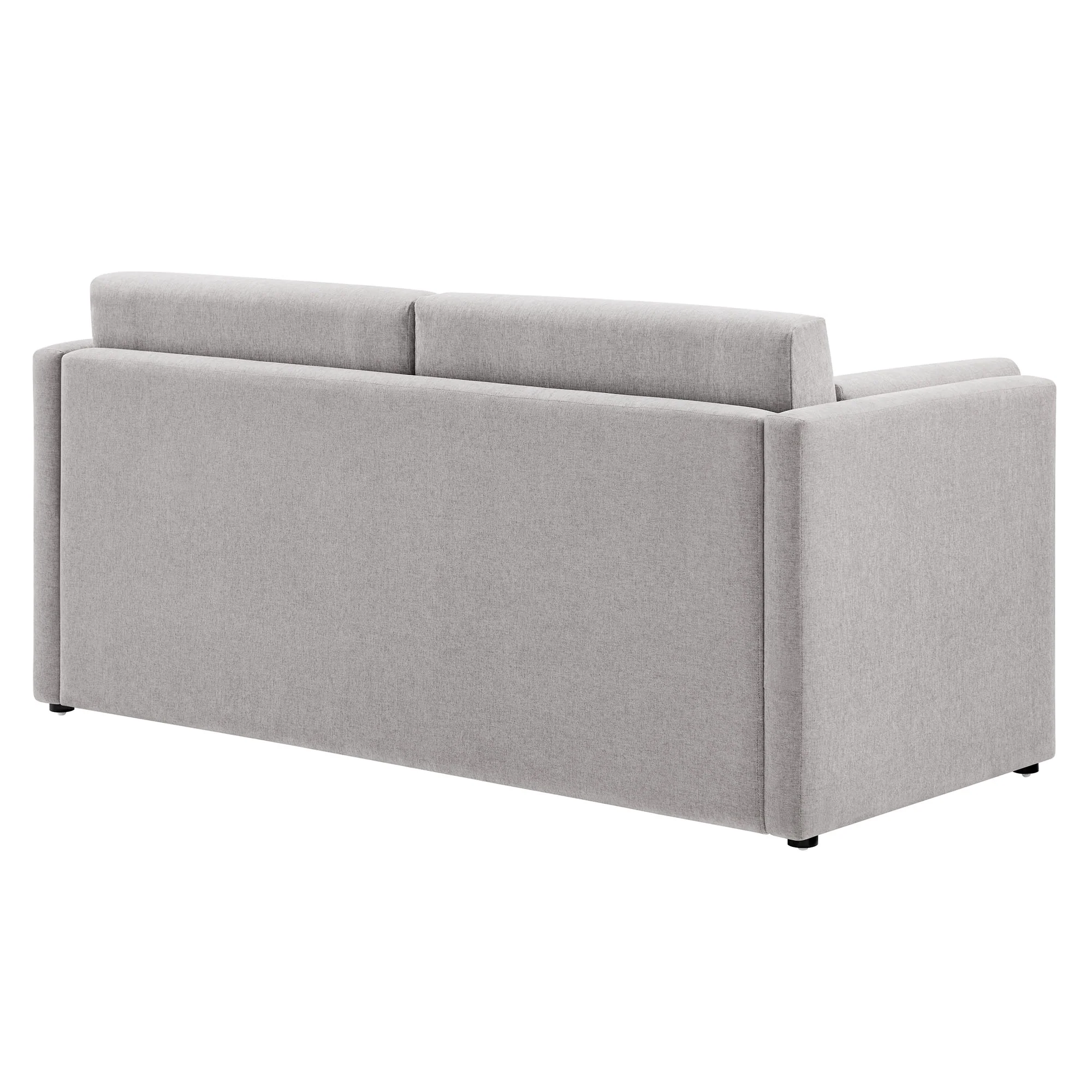 Linden Upholstered Heathered Chenille Sofa by Modway - Image 30
