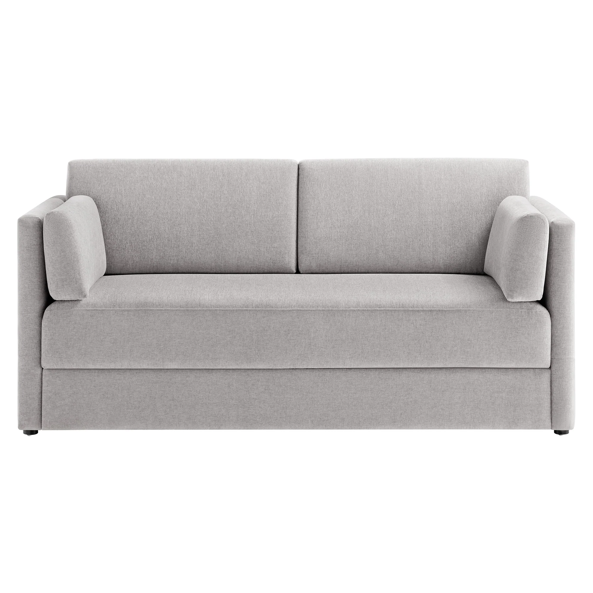 Linden Upholstered Heathered Chenille Sofa by Modway - Image 31