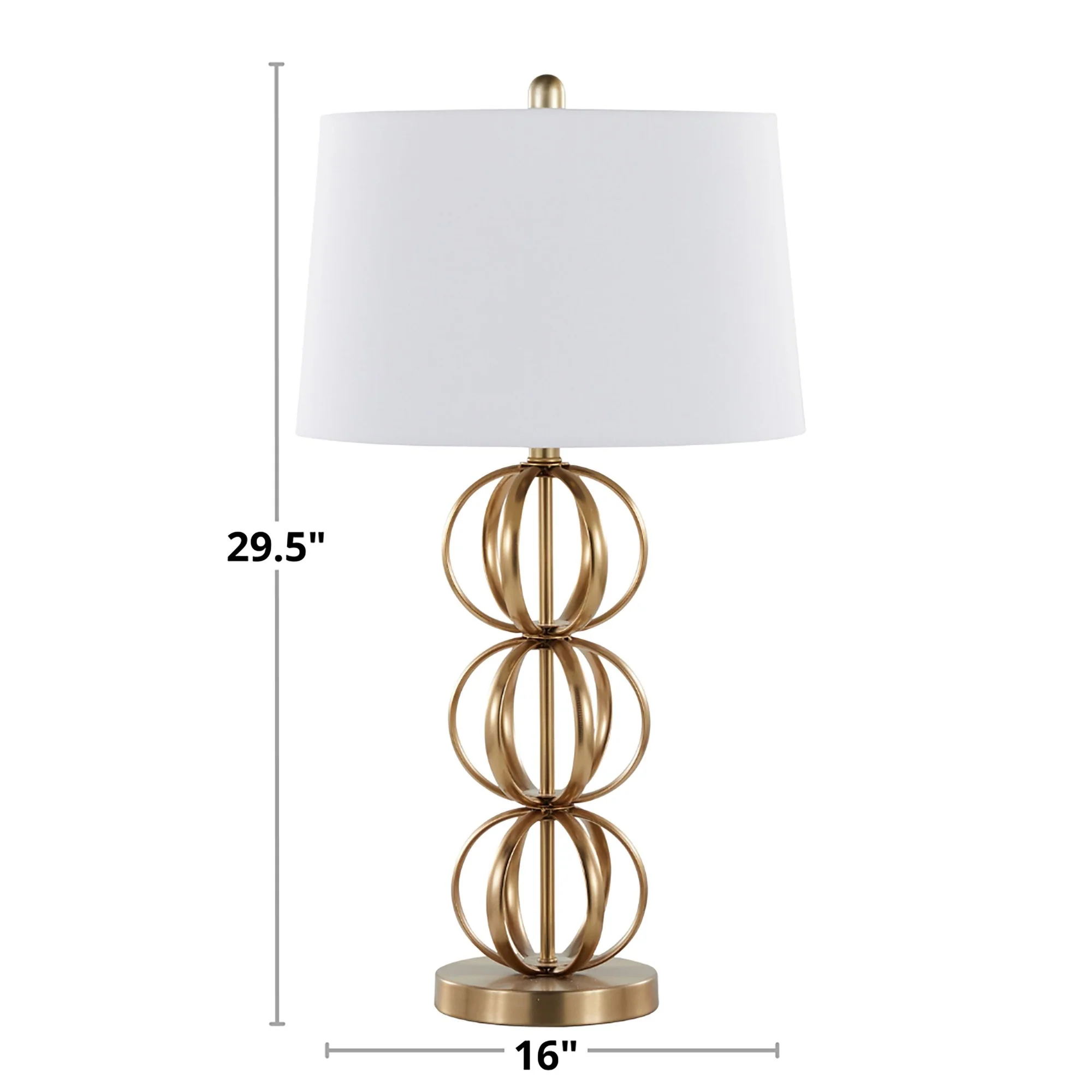 Linx 29" Metal Table Lamp - Set of 2 By LumiSource - GTI30-LINX AUW2 - Image 8