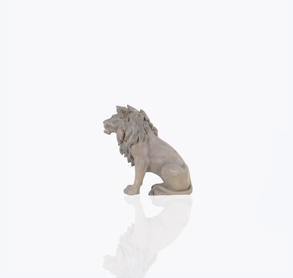 Lion Statue By Homeroots - Image 2