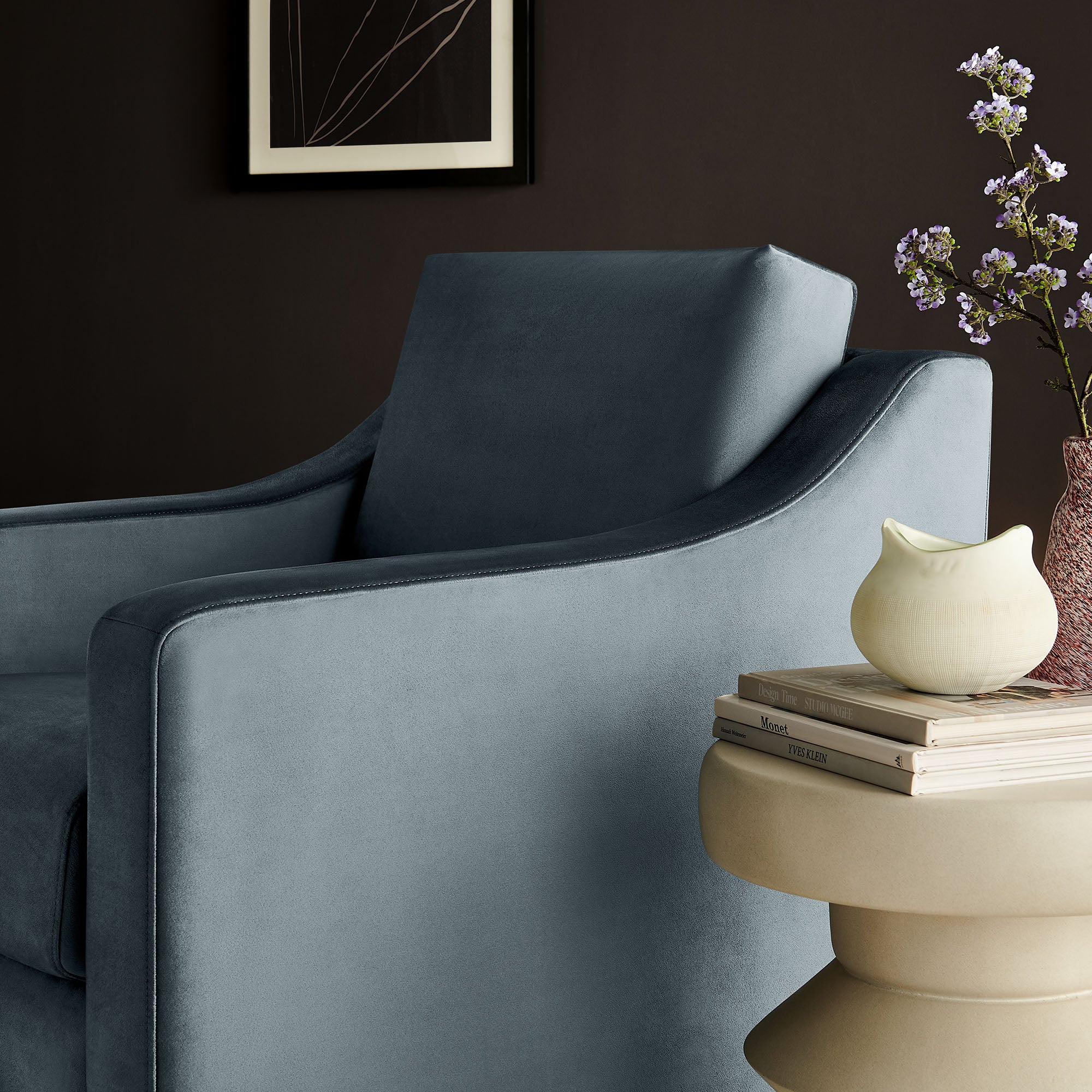 Liora Performance Velvet Armchair by Modway - Image 15